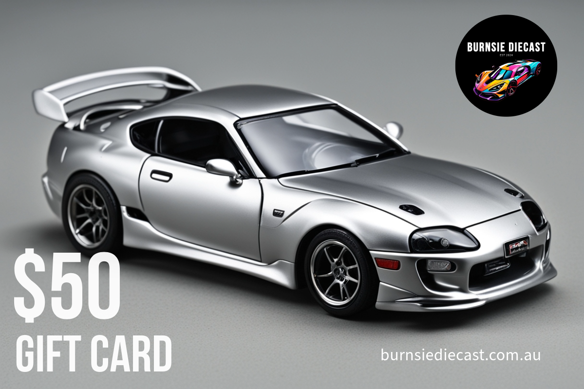 Burnsie Diecast Gift Card