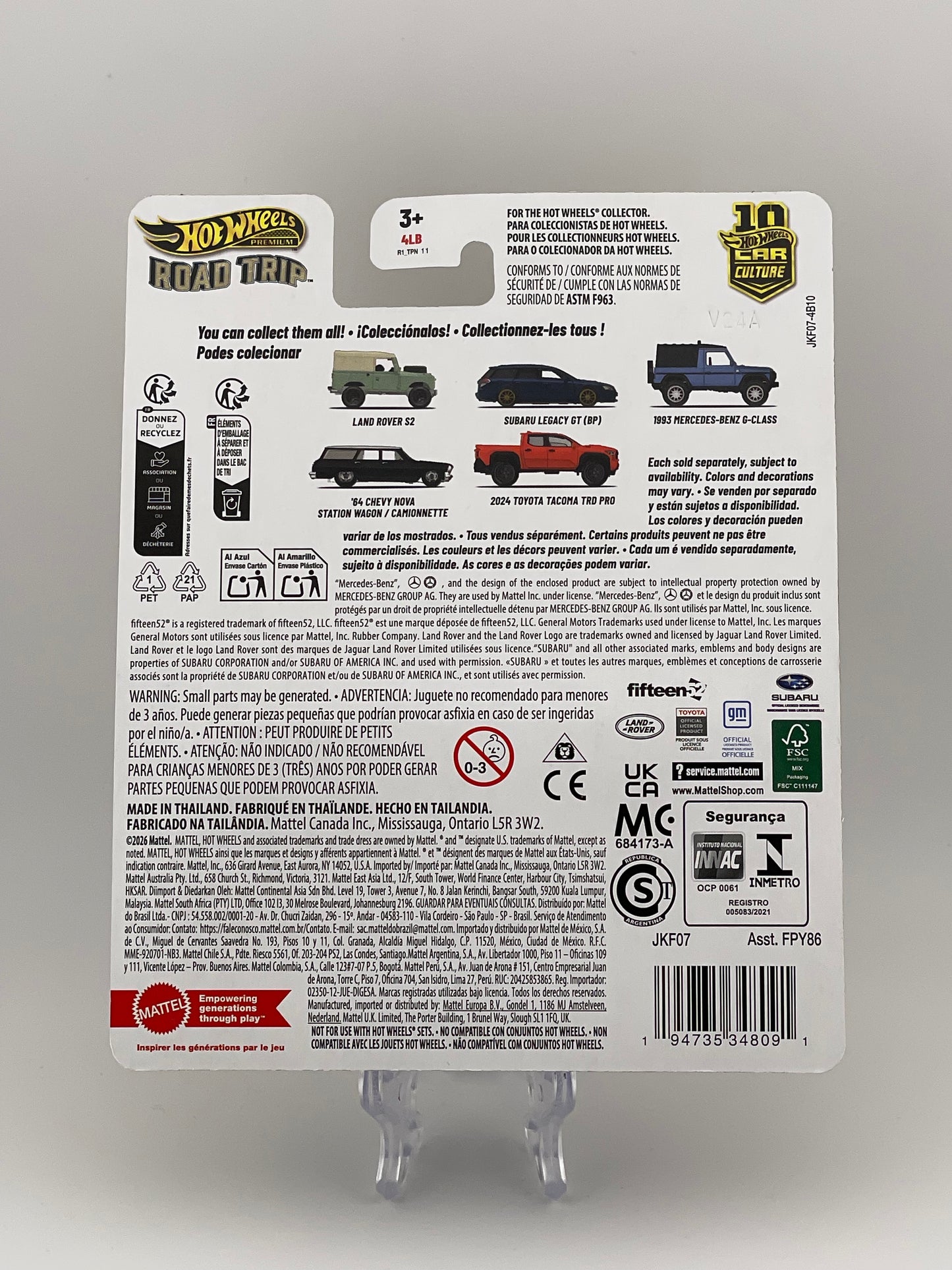 Hot Wheels Premium Car Culture Road Trip 2/5 Subaru Legacy GT (BP)