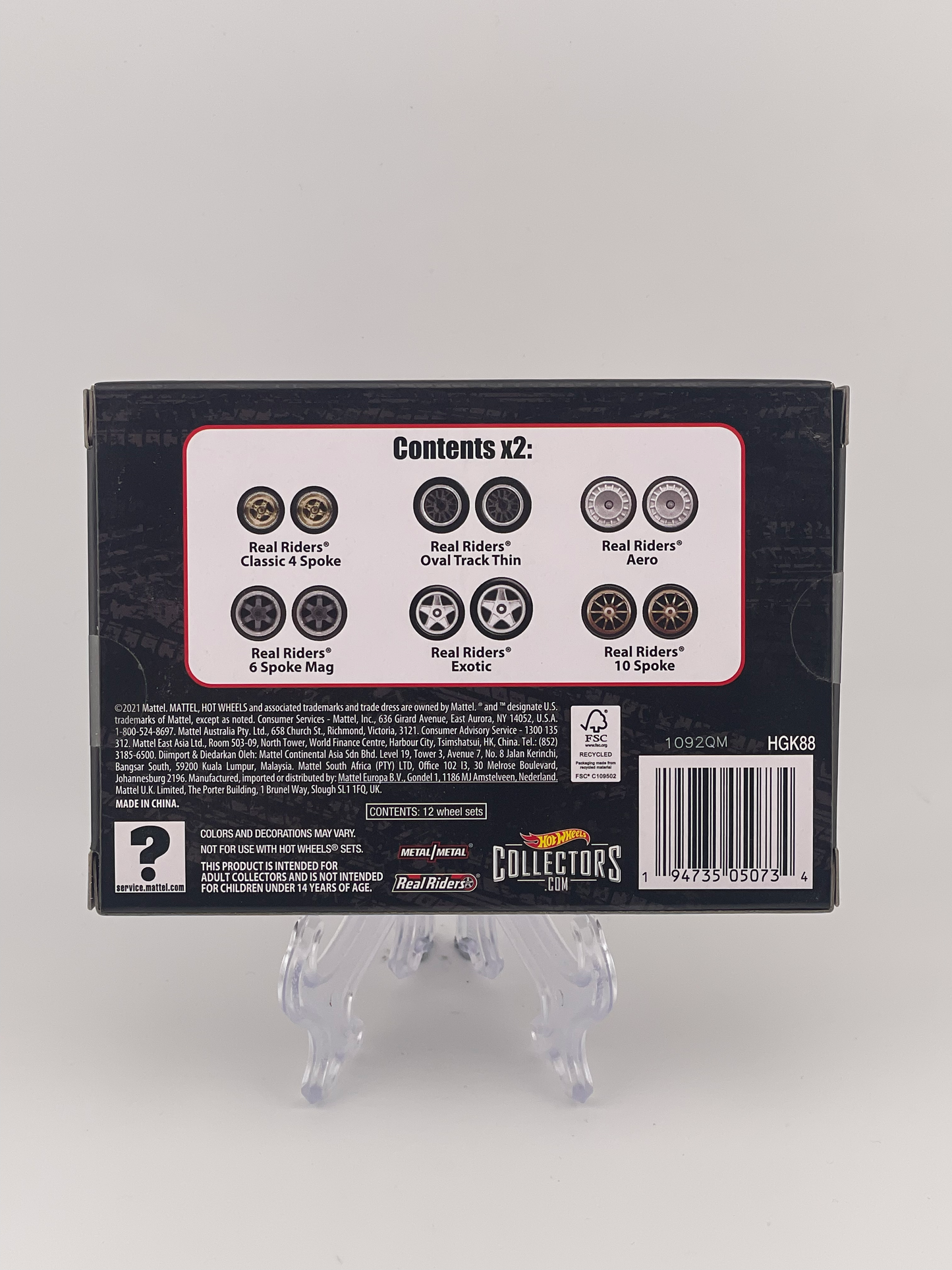 Hot Wheels Real Riders Set 2