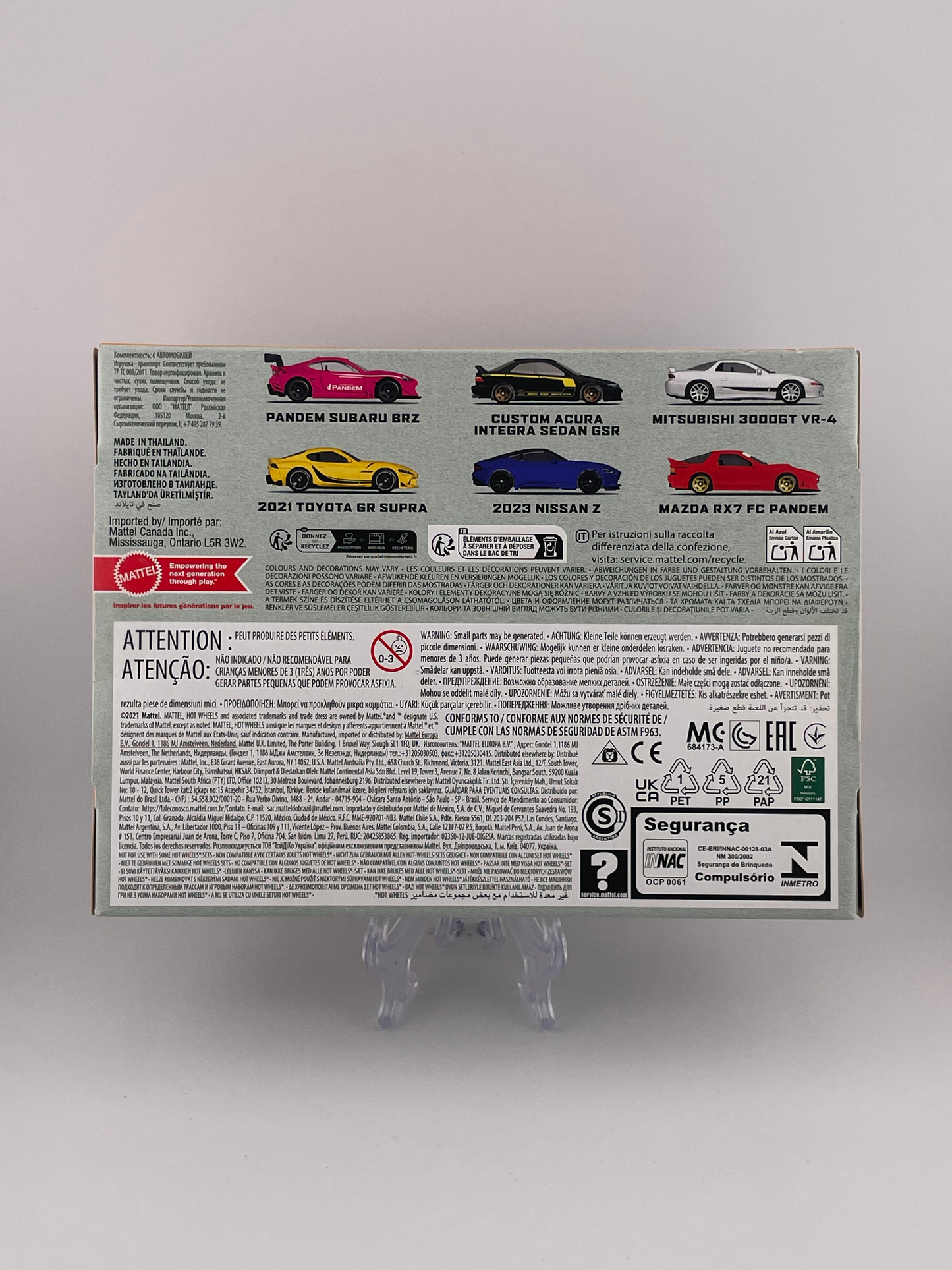 Hot Wheels 2024 JDM Import Box Set