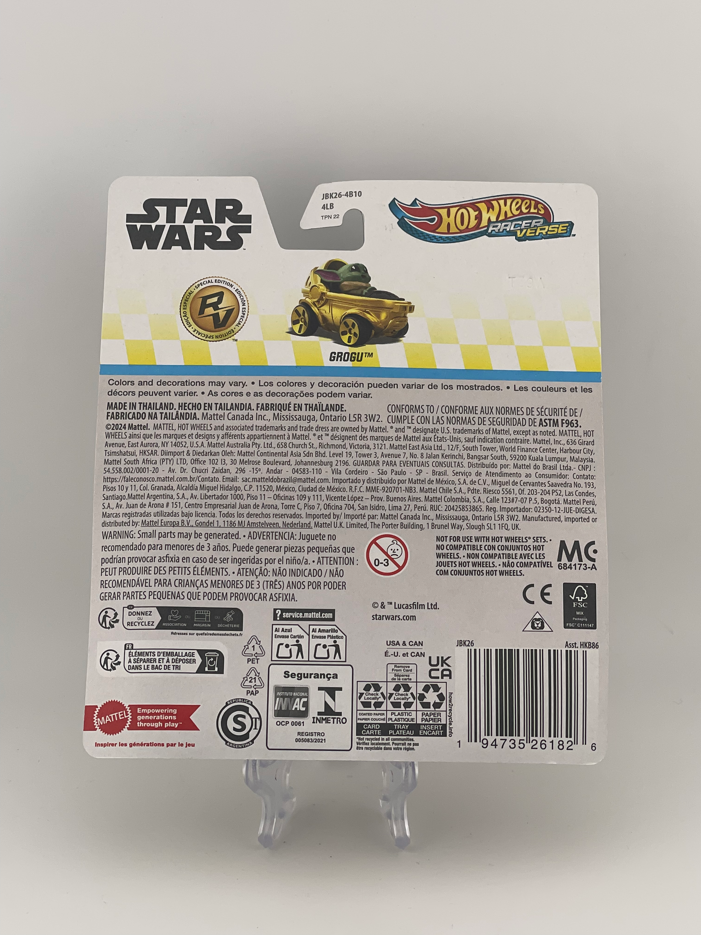 Hot Wheels Racer Verse *Chase* Grogu