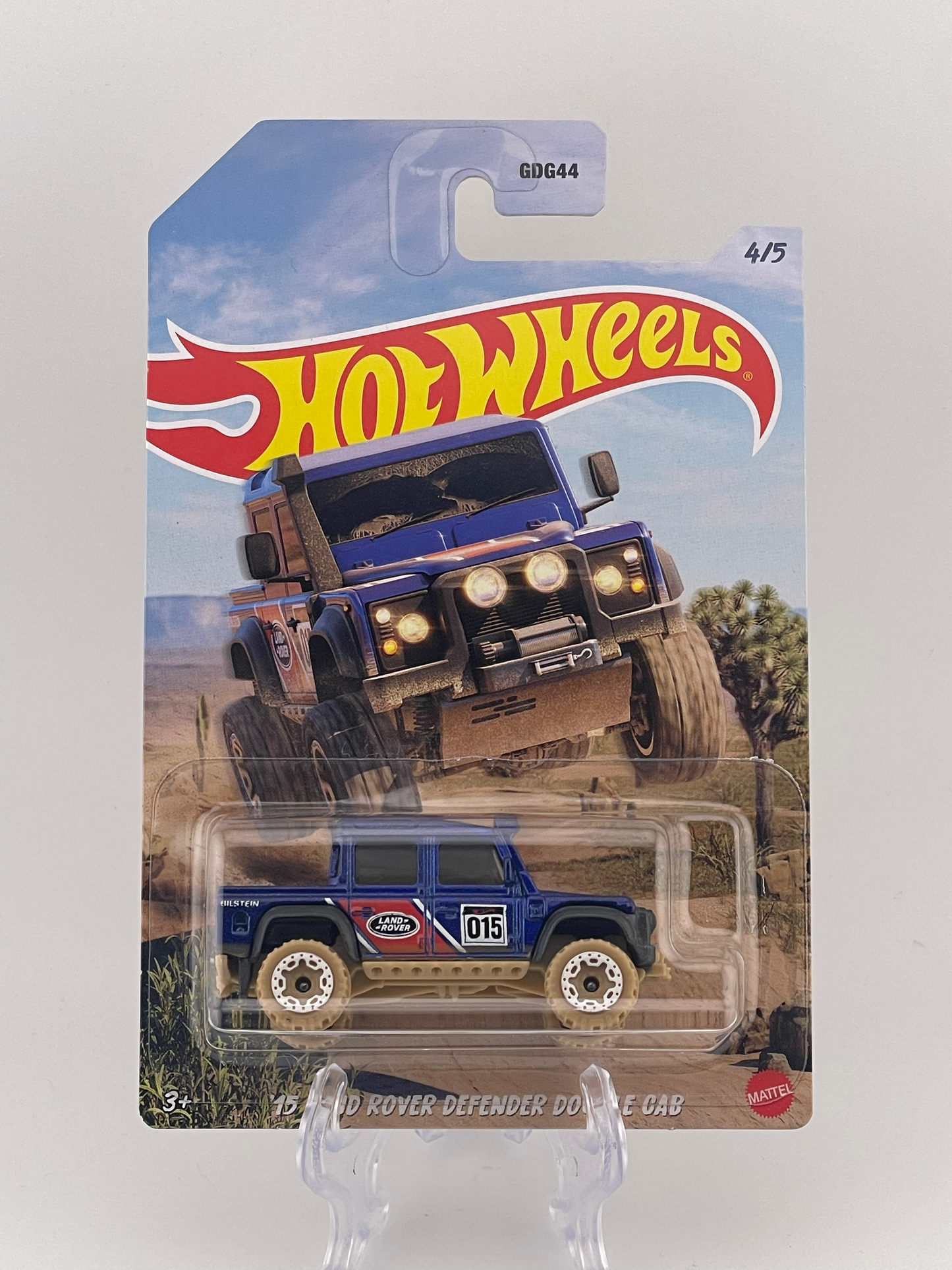 Hot Wheels Themed Assortment Off-Road Baja Rally 4/5 '15 Land Rover Defender Double Cab