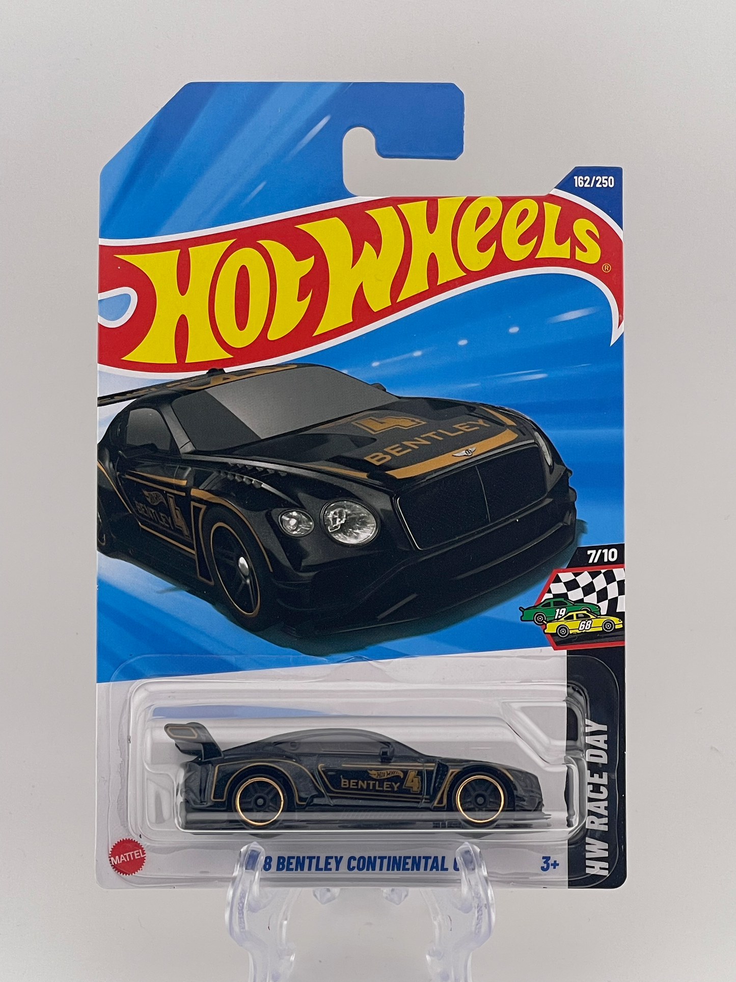 Hot Wheels Mainline 2018 Bentley Continental GT3 HW Race Day 7/10