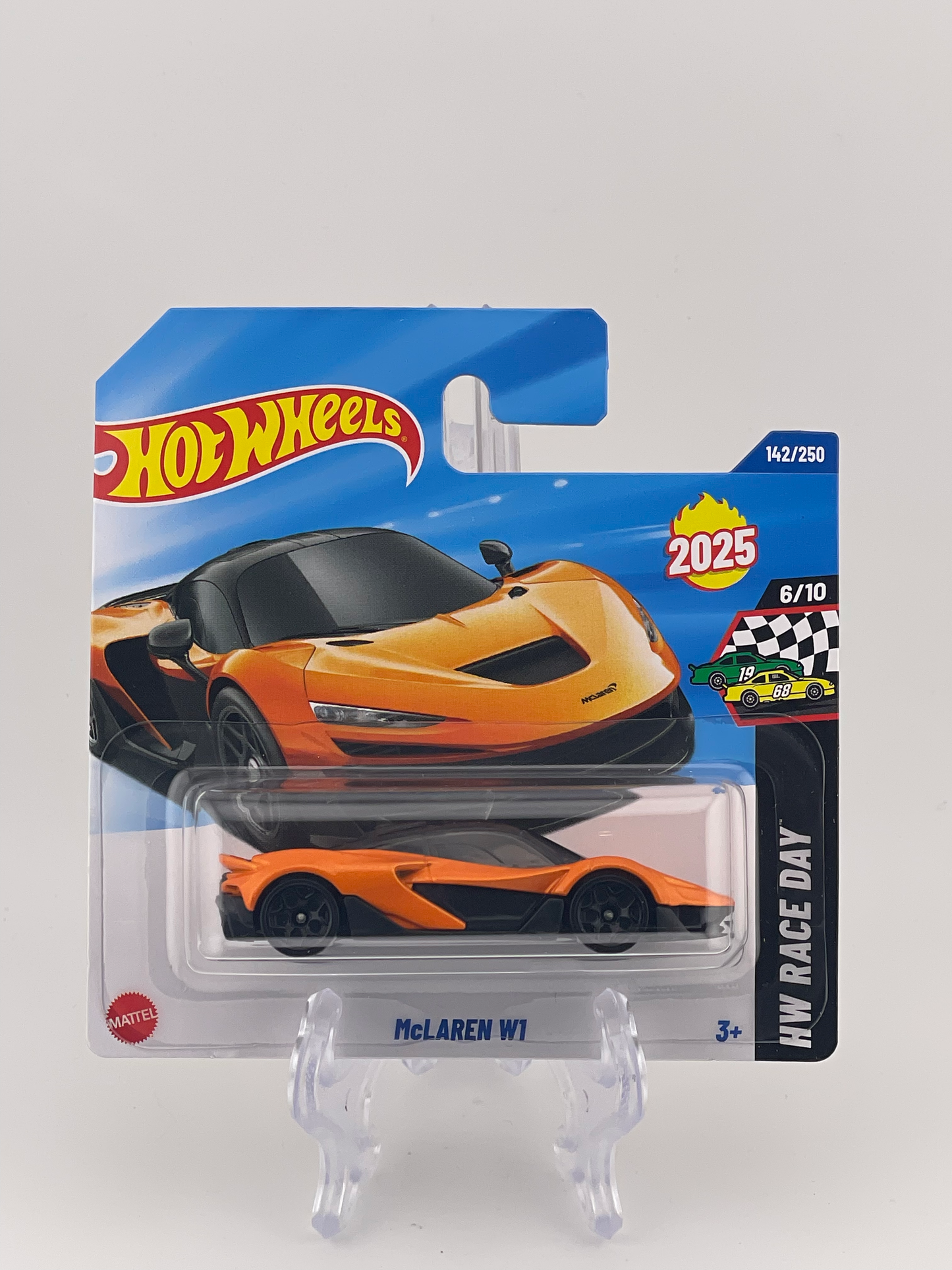 Hot Wheels Mainline Mclaren W1 HW Race Day 6/10 *Short Card*