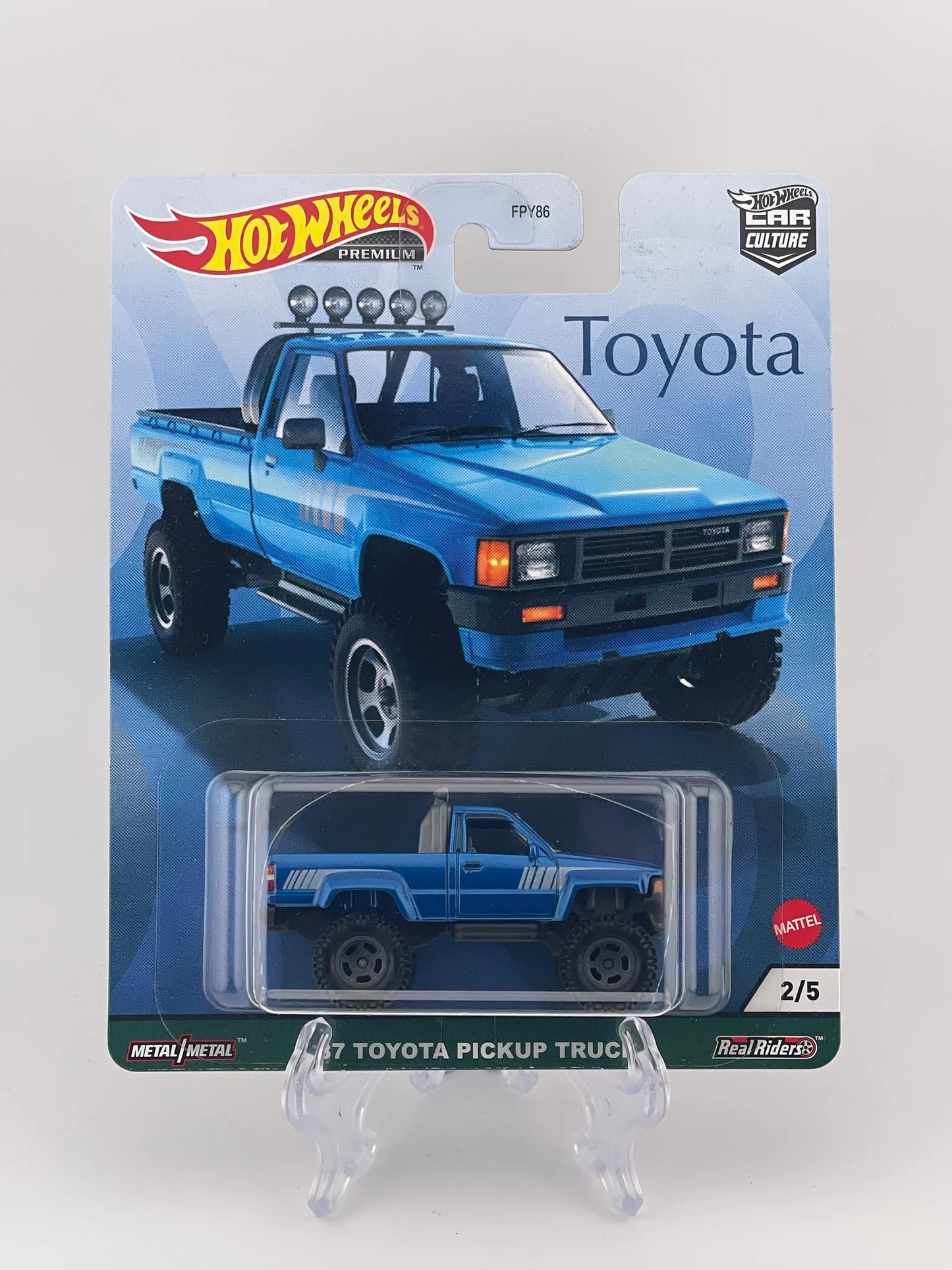 Hot Wheels Premium Car Culture Toyota 2/5 '87 Toyota Pickup Truck