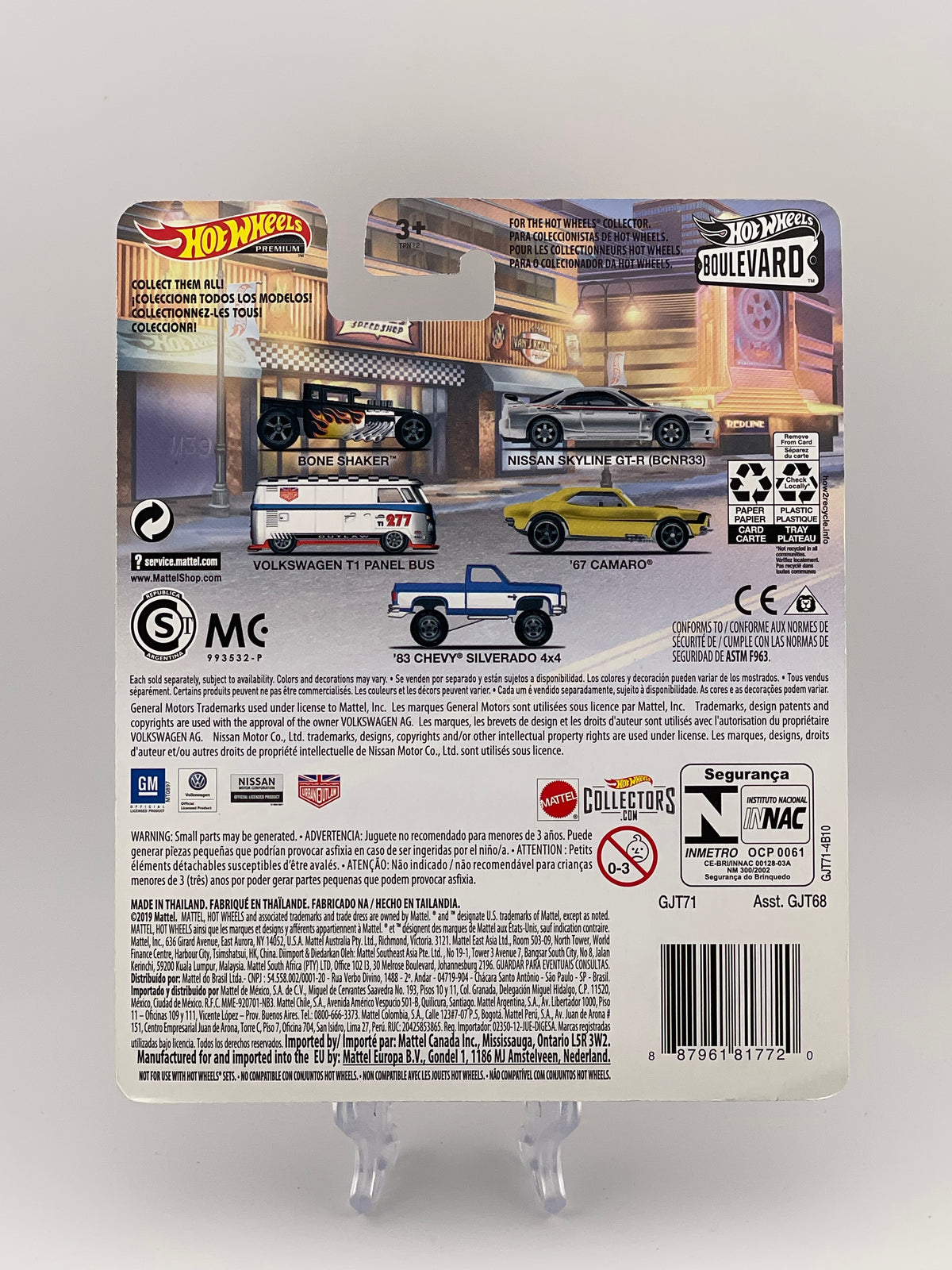 Hot Wheels Premium Boulevard #1 Bone Shaker