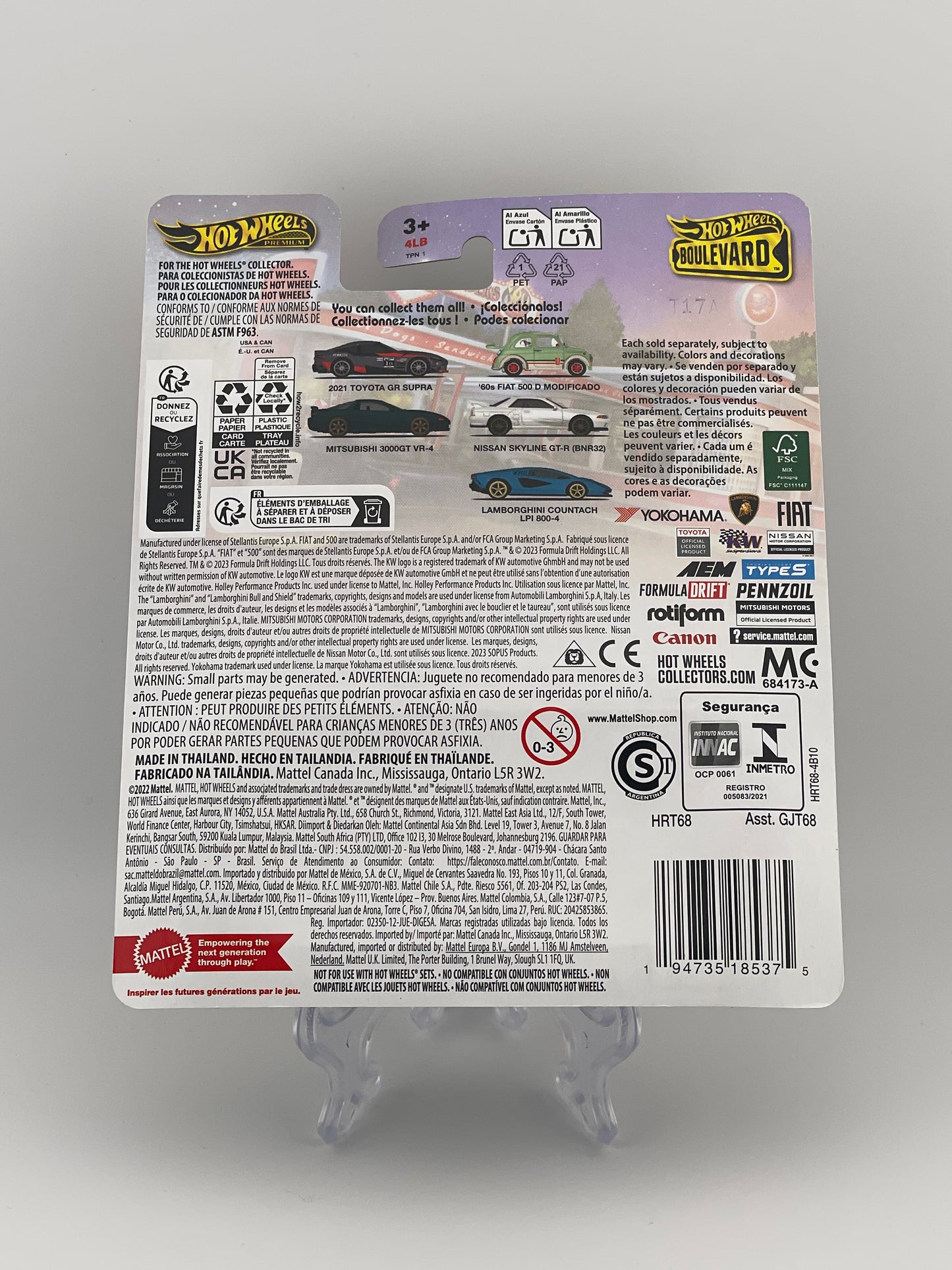 Hot Wheels Premium Boulevard #98 Mitsubishi 3000GT VR-4