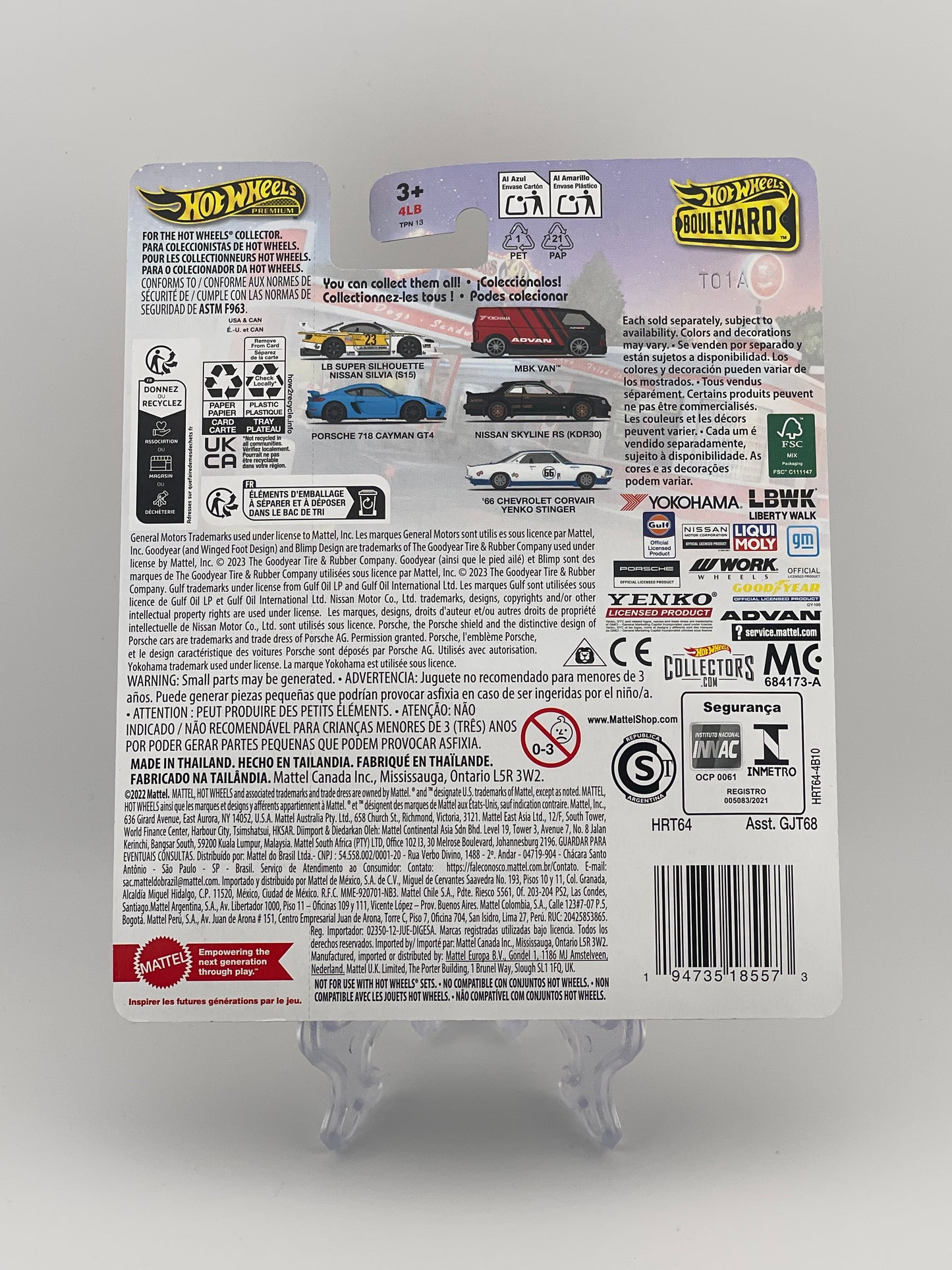 Hot Wheels Premium Boulevard #91 LB Super Silhouette Nissan Silvia (S15)