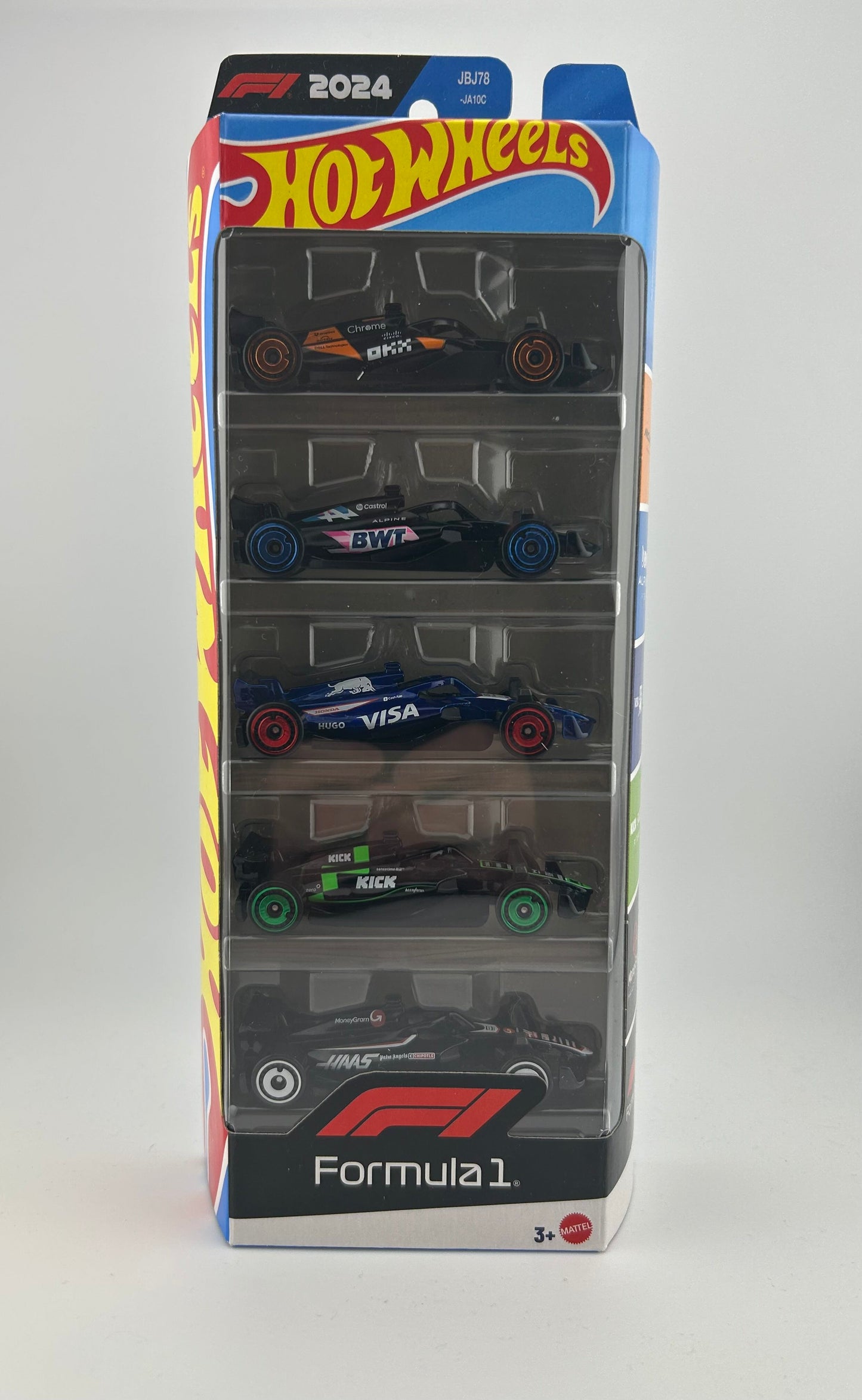 Hot Wheels 2024 F1 (Formula 1) 5 Pack