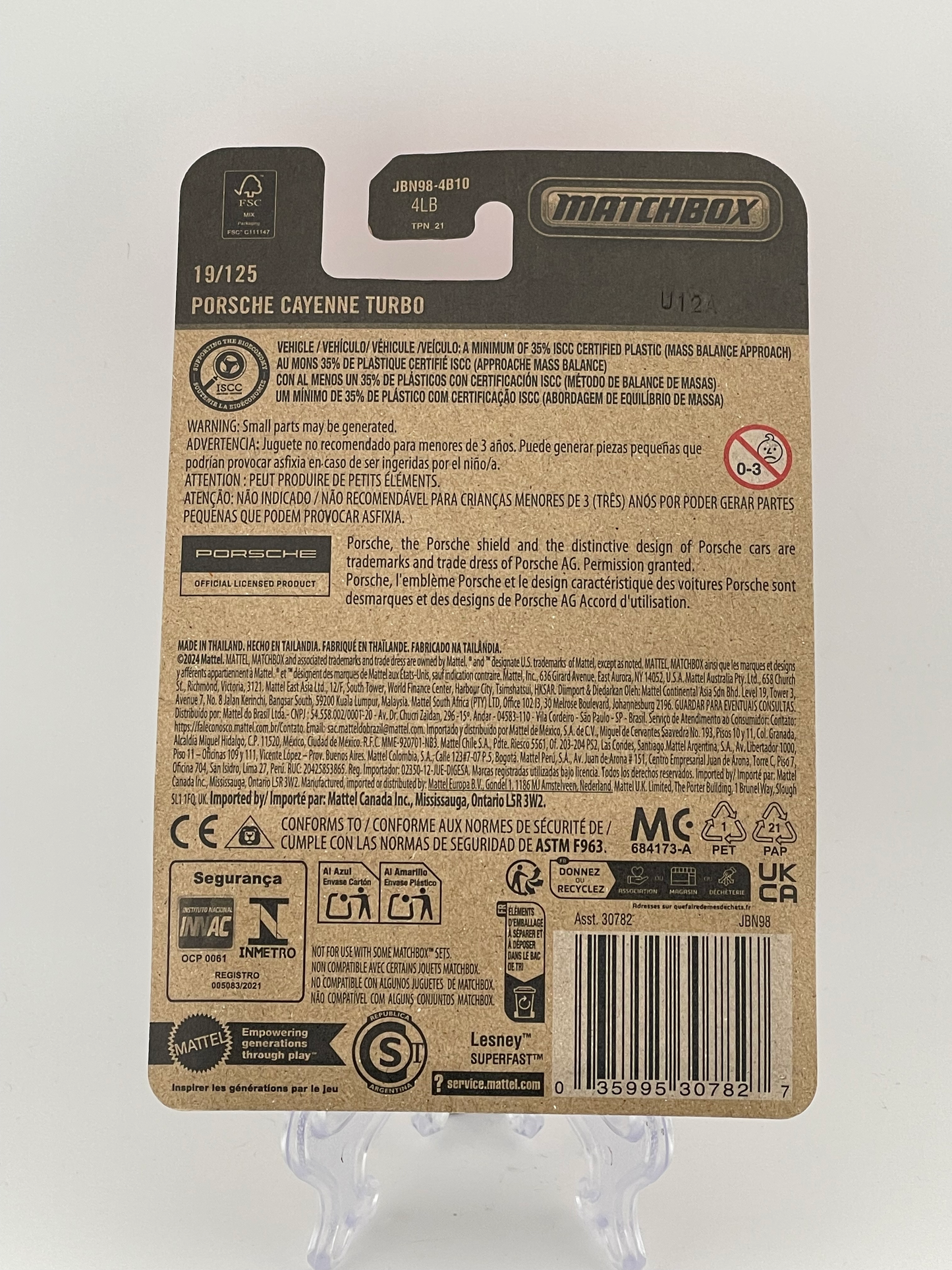 Matchbox Porsche Cayenne Turbo 19/125