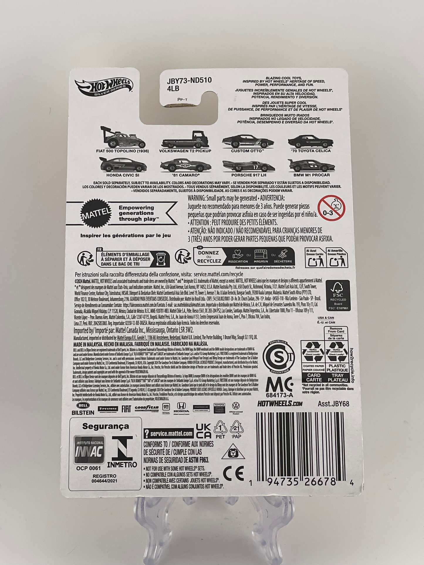 Hot Wheels The Hot Ones 5/8 Honda Civic SI