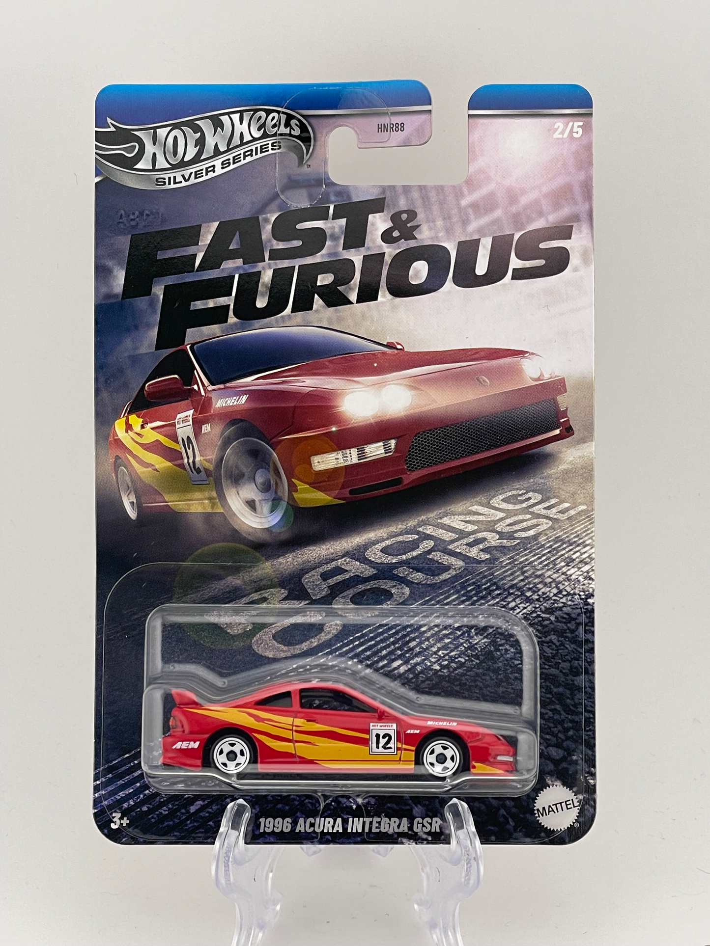 Hot Wheels Silver Series Fast & Furious 2/5 1996 Acura Integra GSR