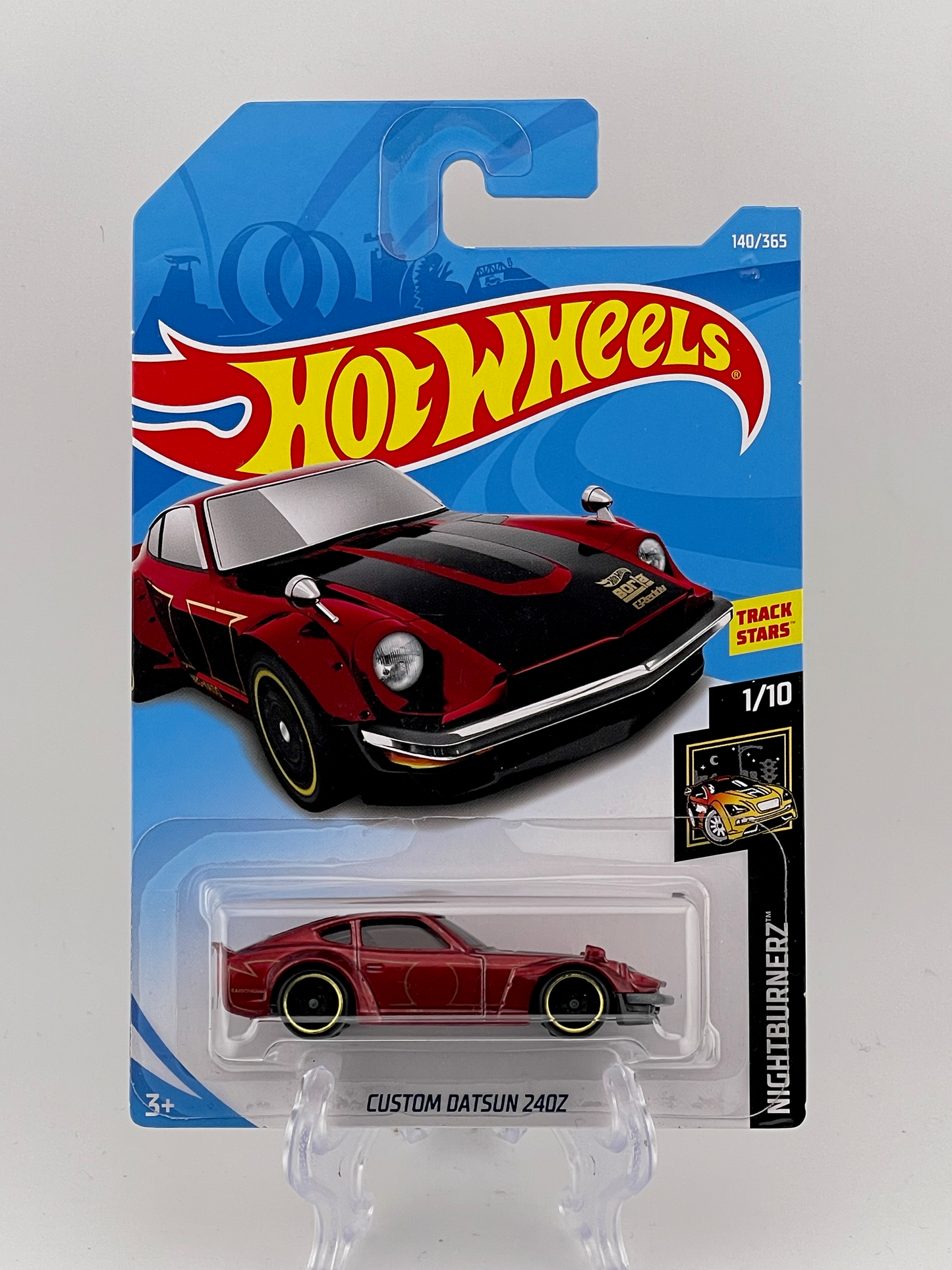 Hot Wheels Mainline Custom Datsun 240Z Nightburnerz 1/10