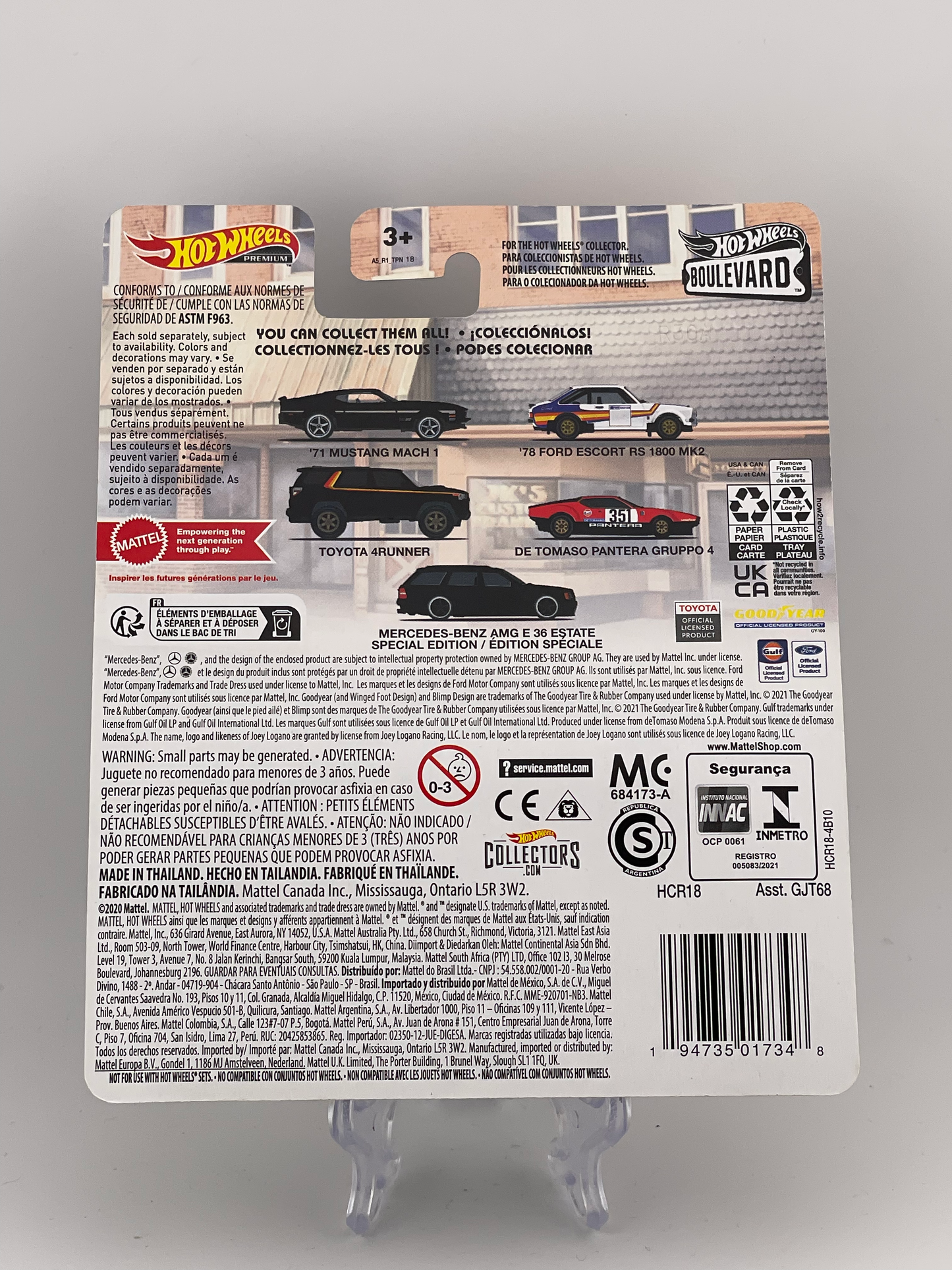 Hot Wheels Premium Boulevard #58 Toyota 4Runner
