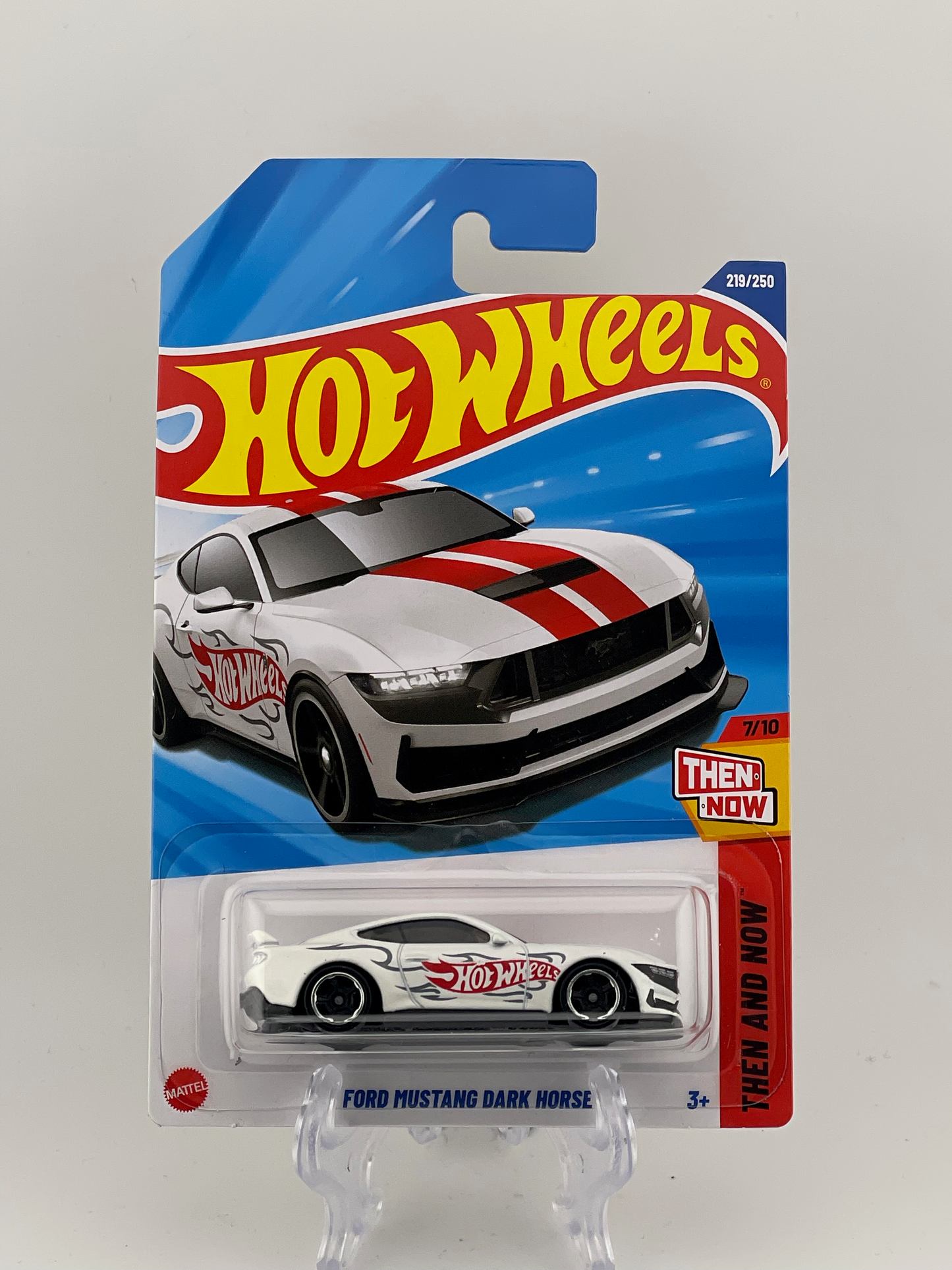 Hot Wheels Mainline Ford Mustang Dark Horse Then And Now 7/10