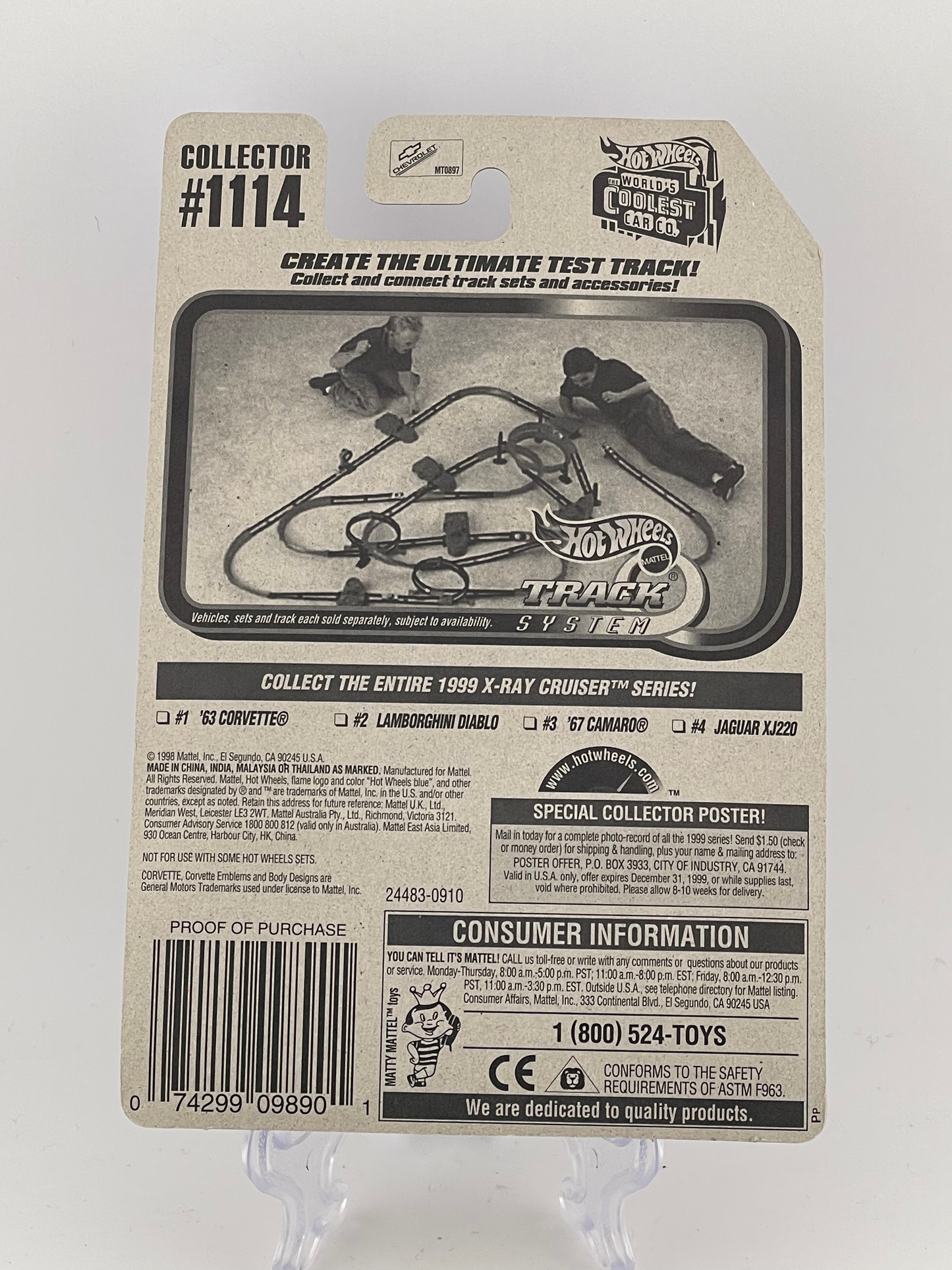 Hot Wheels Mainline '63 Corvette X-ray Cruiser Series 1/4