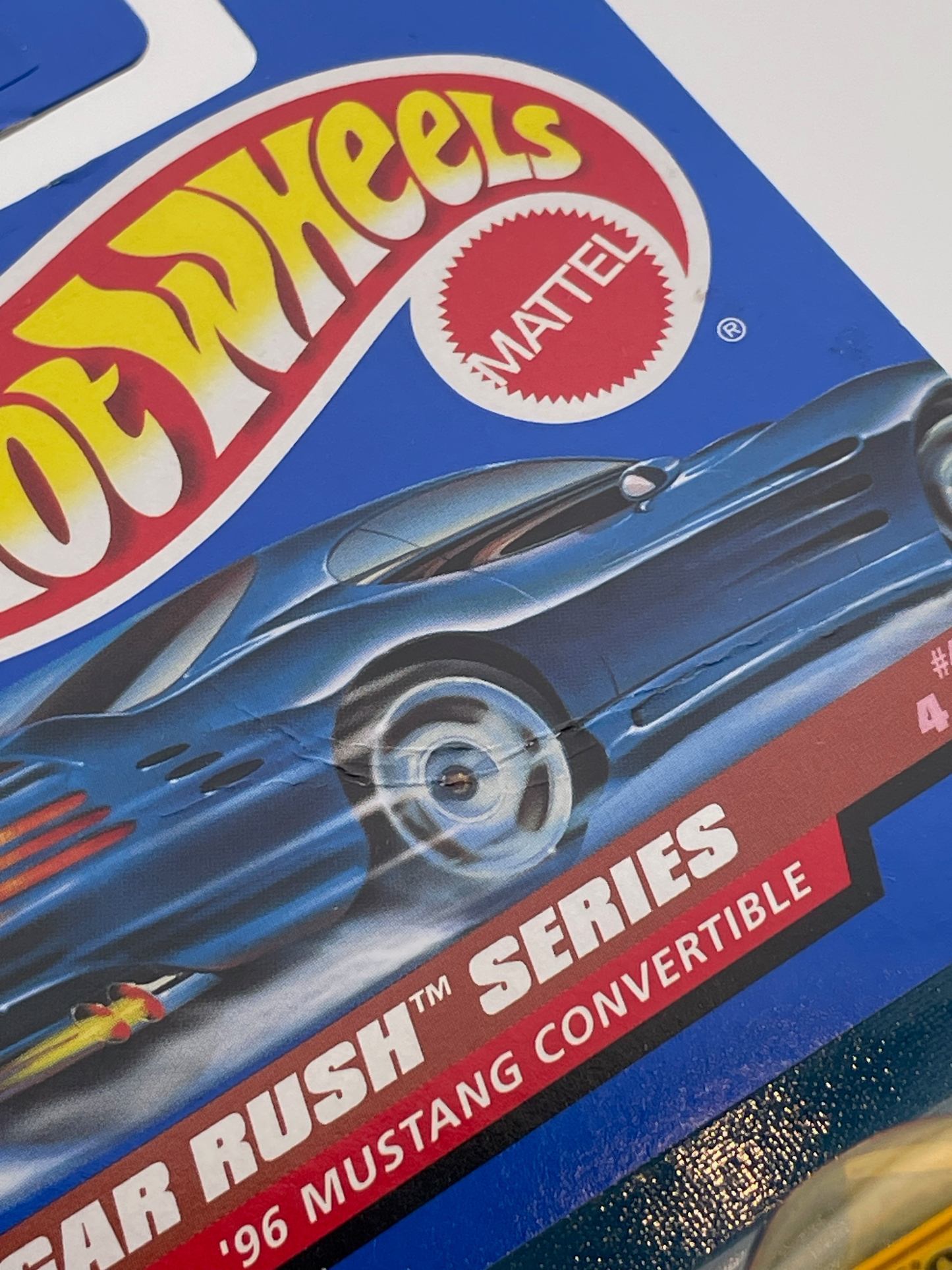 Hot Wheels Mainline '96 Mustang Convertible Sugar Rush Series 4/4 *Butterfinger*