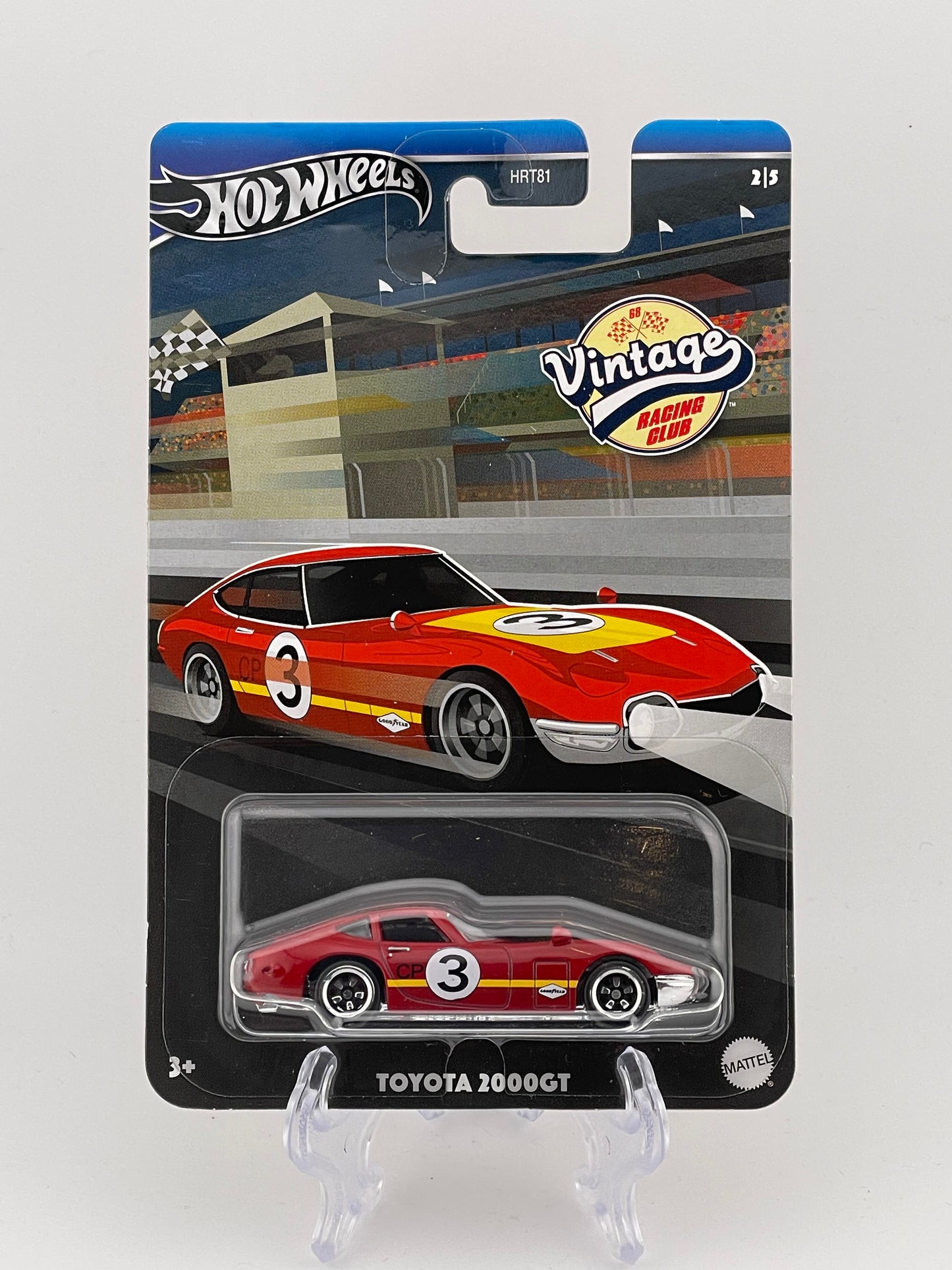 Hot Wheels Themed Assortment Vintage Racing Club 2/5 Toyota 2000GT