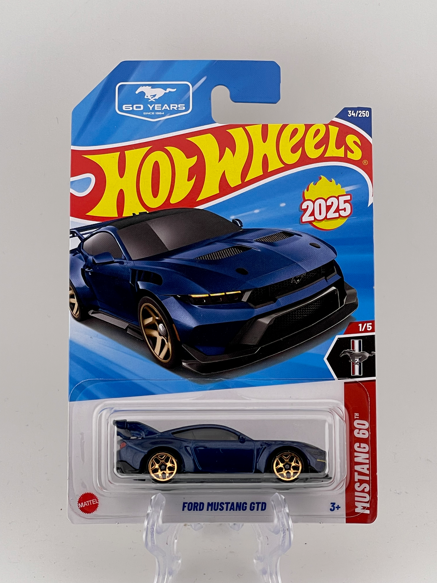 Hot Wheels Mainline Ford Mustang GTD Mustang 60 1/5