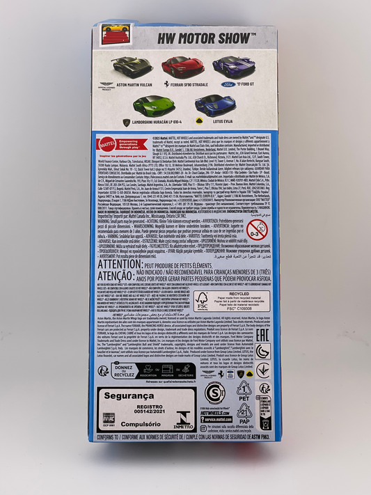 Hot Wheels HW Motor Show 5 Pack