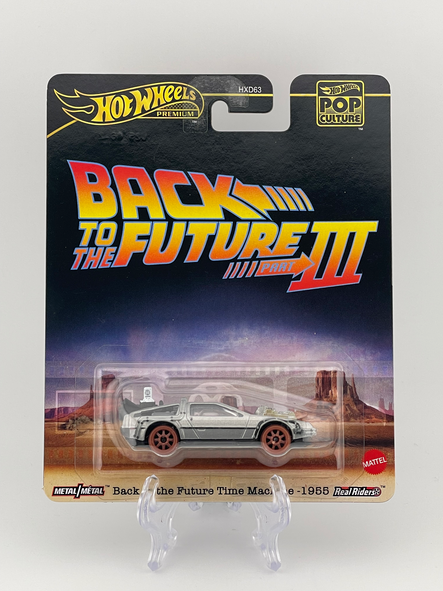 Hot Wheels Premium Pop Culture Back To The Future Part III Time Machine - 1955