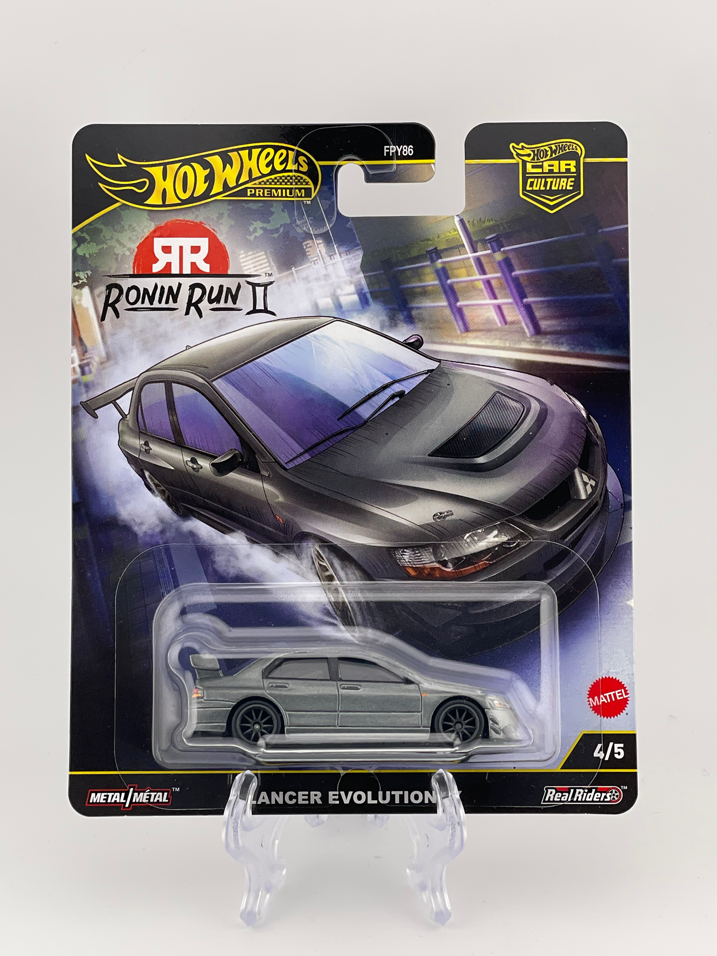 Hot Wheels Premium Car Culture Ronin Run II 4/5 Lancer Evolution IX