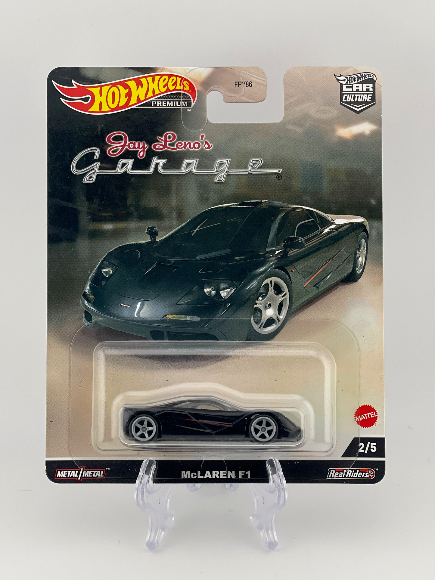 Hot Wheels Premium Car Culture Jay Leno's Garage 2/5 McLaren F1