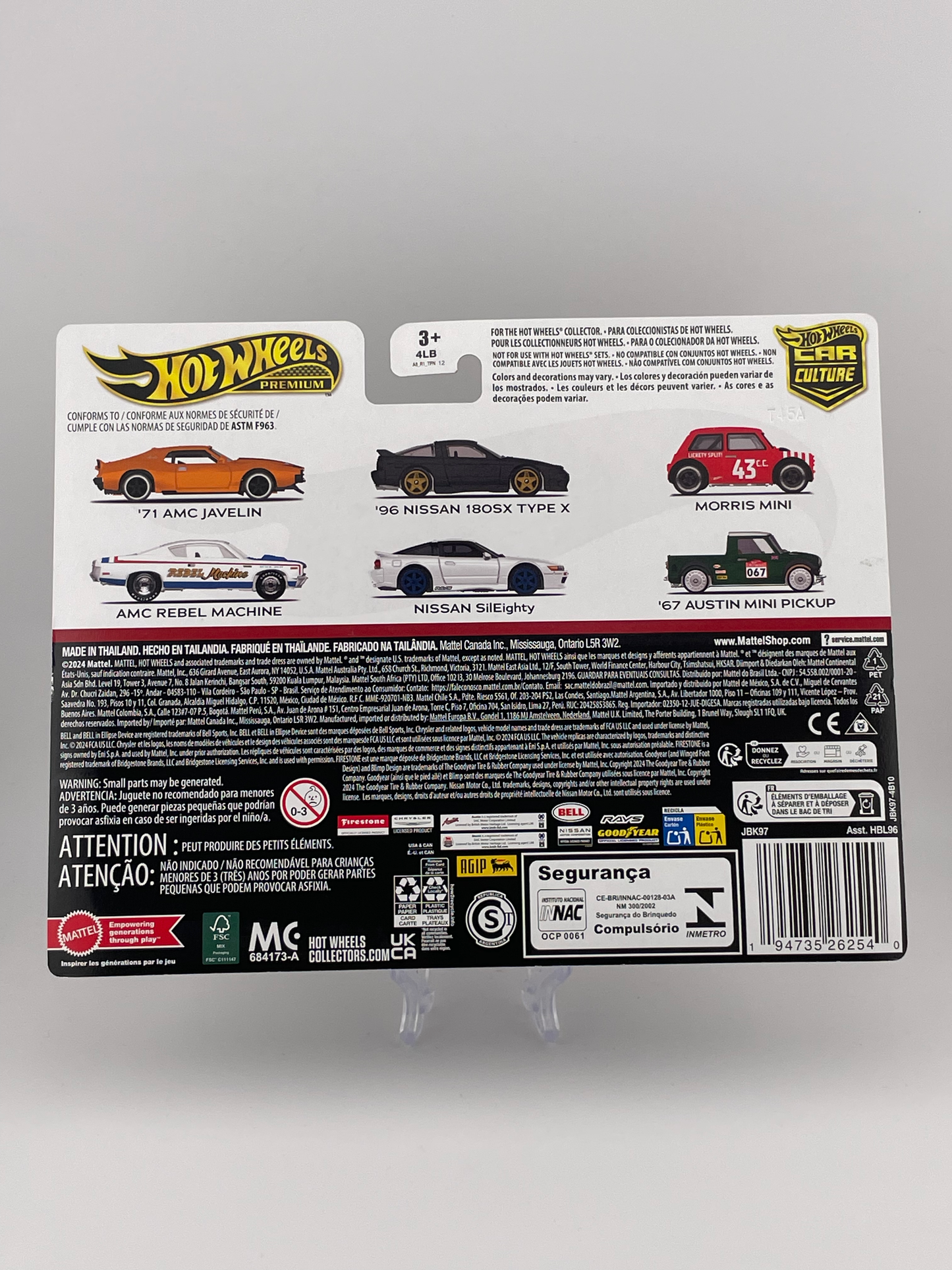 Hot Wheels Premium Car Culture Twin Pack Morris Mini + '67 Austin Mini Pickup
