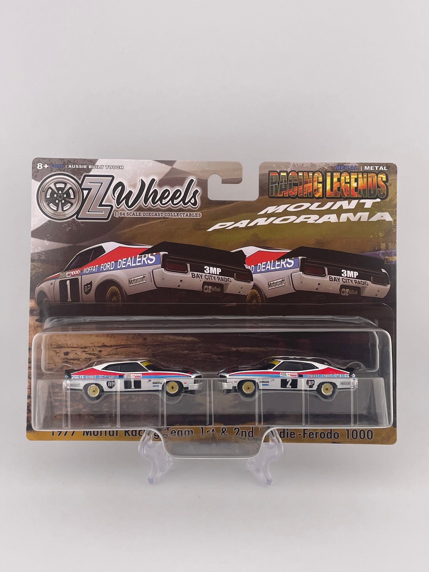 Oz Wheels Twin Pack Racing Legends 1977 Moffat Racing Team 1st & 2nd Hardie-Ferodo 1000