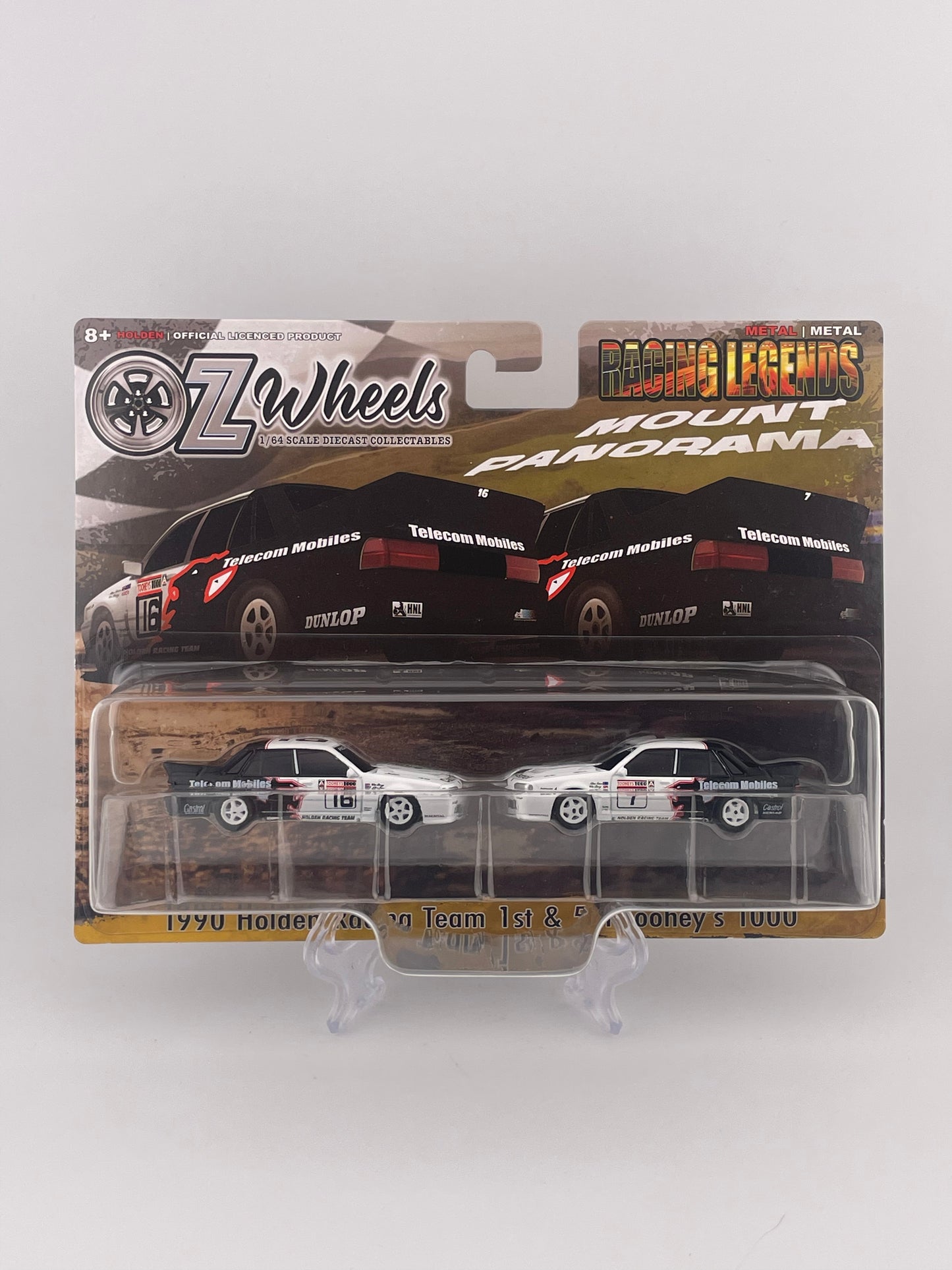 Oz Wheels Twin Pack Racing Legends 1990 Holden Racing Team 1st & 5th Toohey's 1000