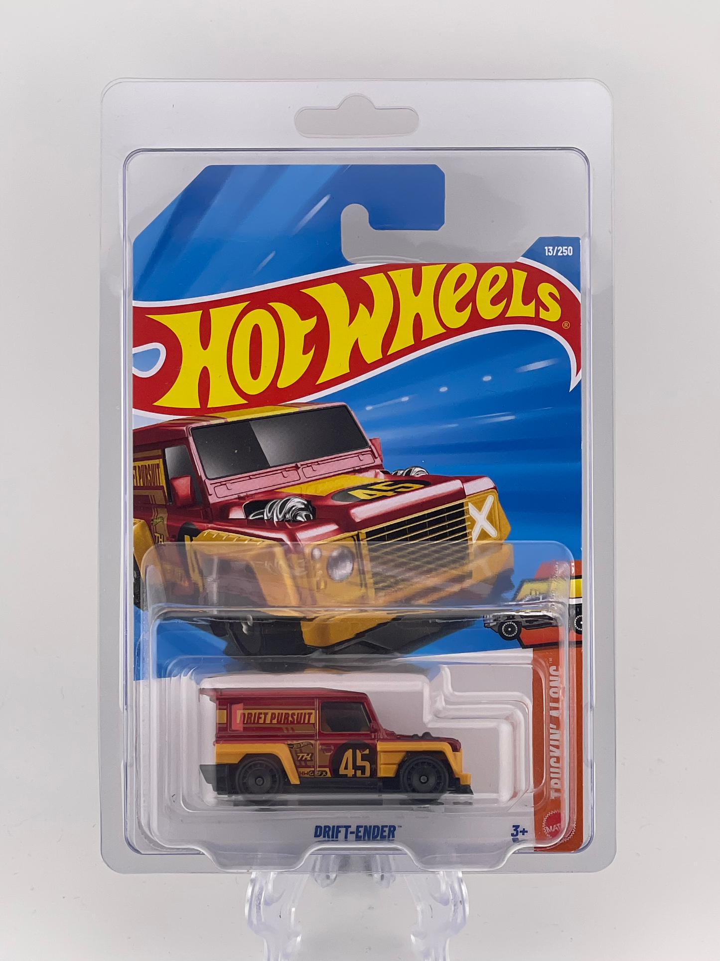 Hot Wheels Mainline Super Treasure Hunt *STH* Drift-Ender Truckin' Along 1/5