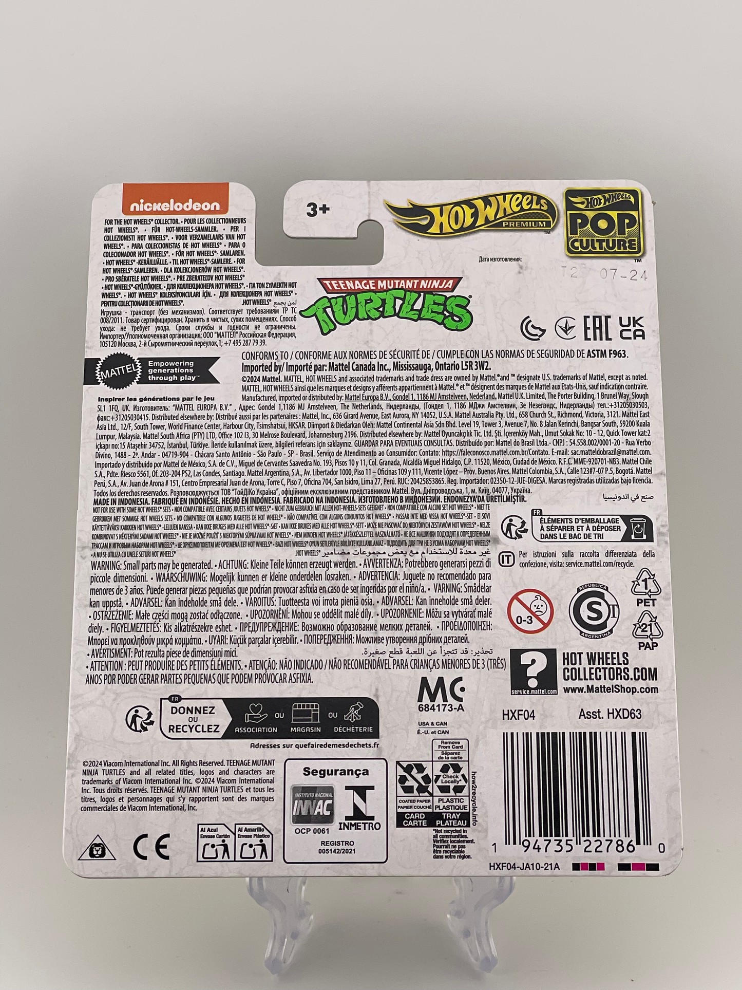 Hot Wheels Premium Pop Culture Teenage Mutant Ninja Turtles Party Wagon