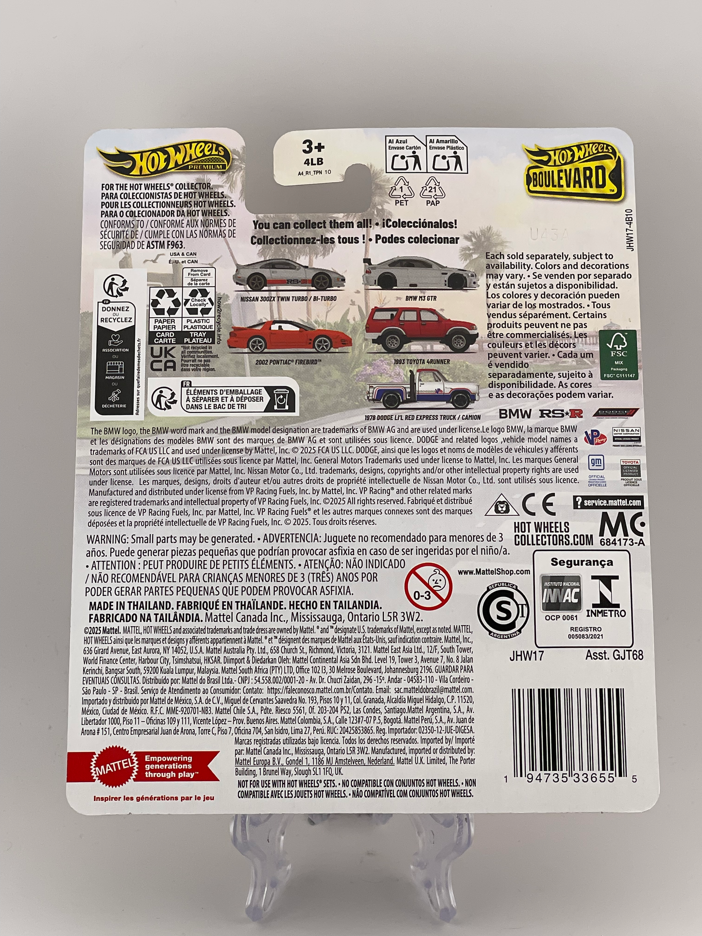 Hot Wheels Premium Boulevard #143 2002 Pontiac Firebird