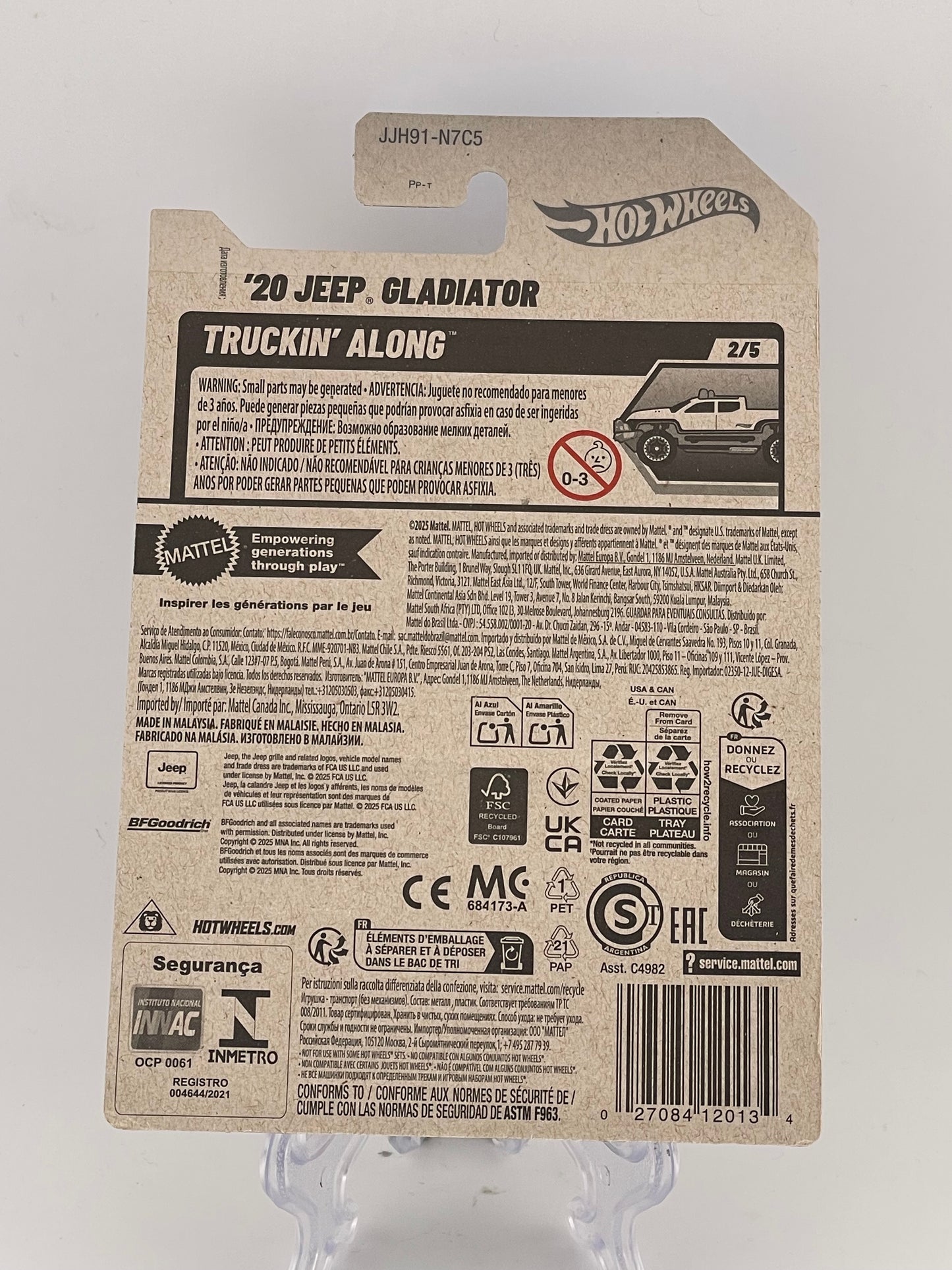 Hot Wheels Mainline '20 Jeep Gladiator Truckin' Along 2/5