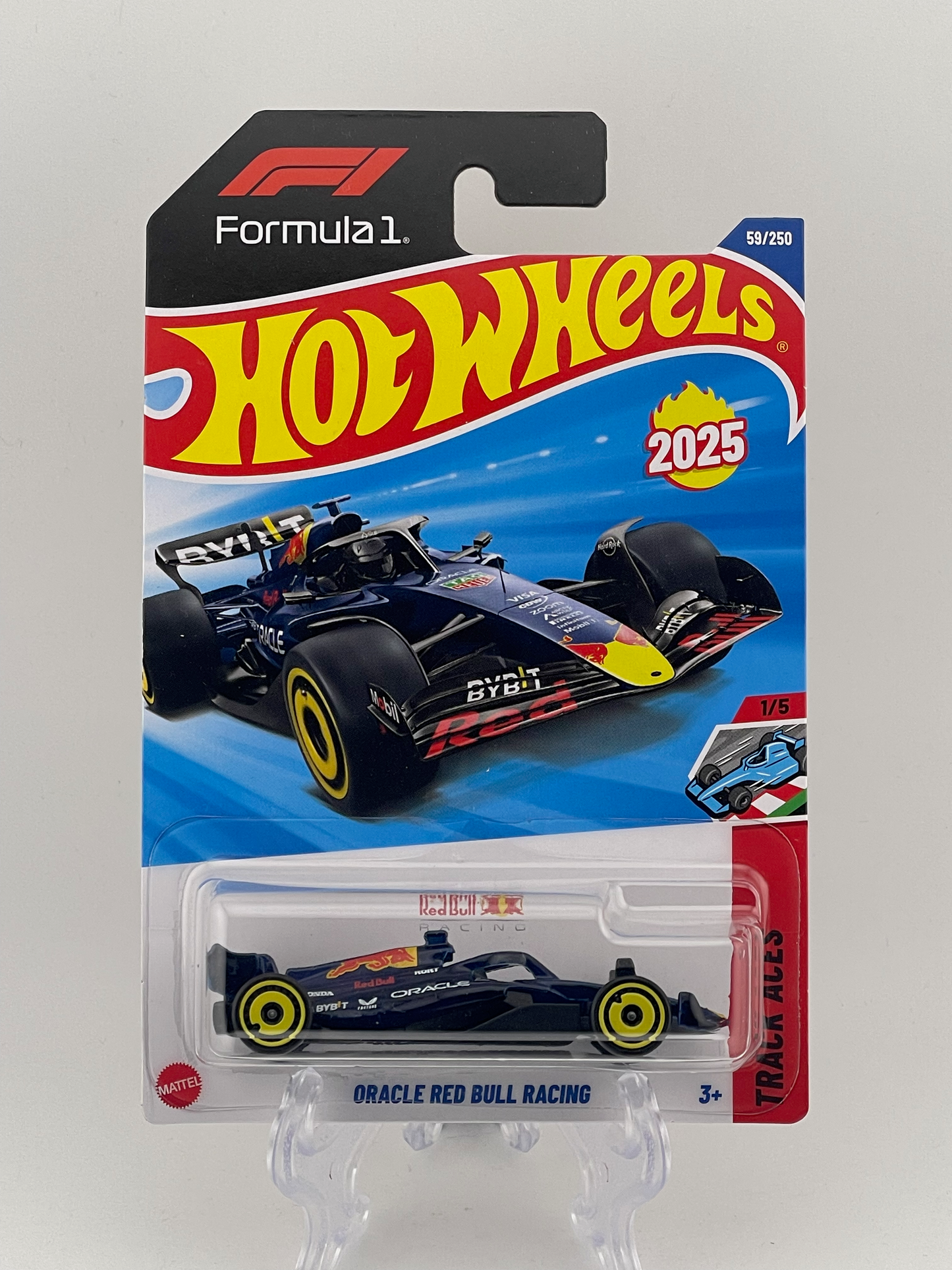 Hot Wheels Mainline Oracle Red Bull Racing Track Aces 1/5
