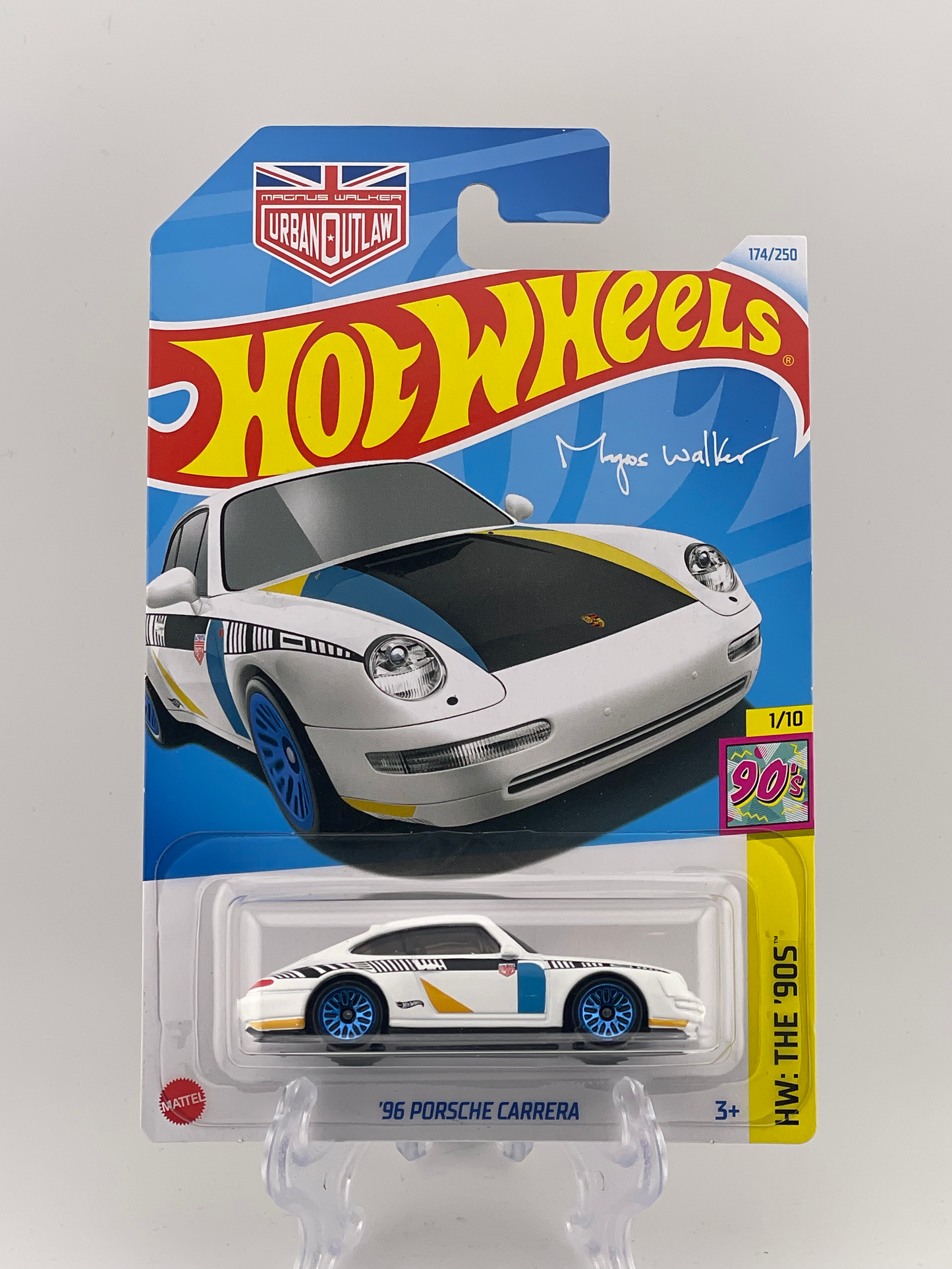 Hot Wheels Mainline '96 Porsche Carrera HW: The '90s 1/10