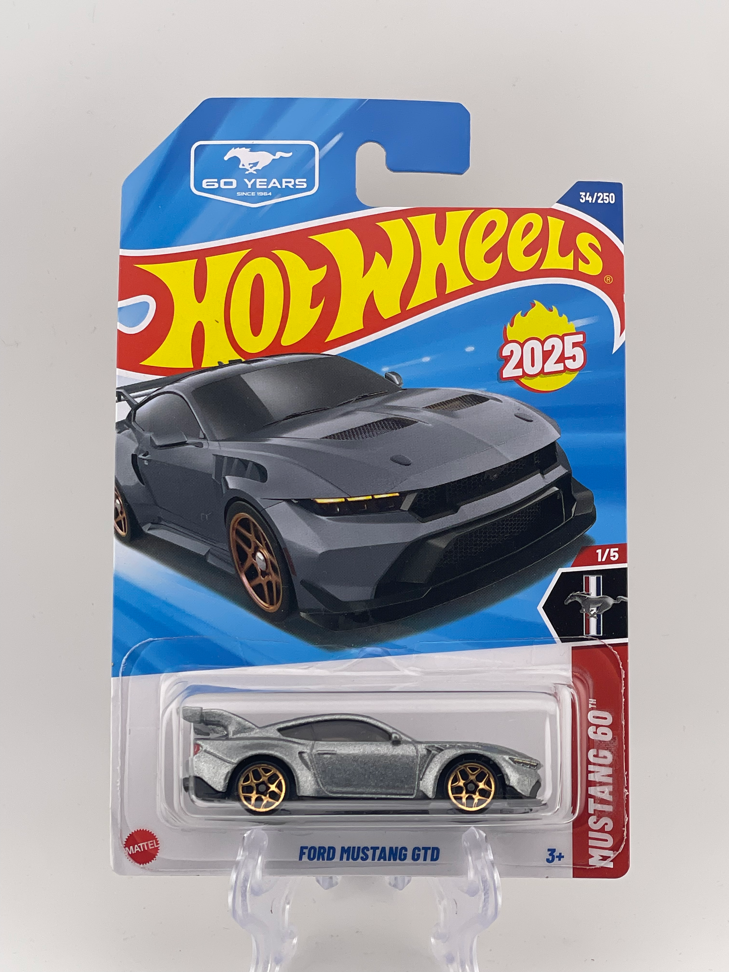 Hot Wheels Mainline Ford Mustang GTD Mustang 60 1/5