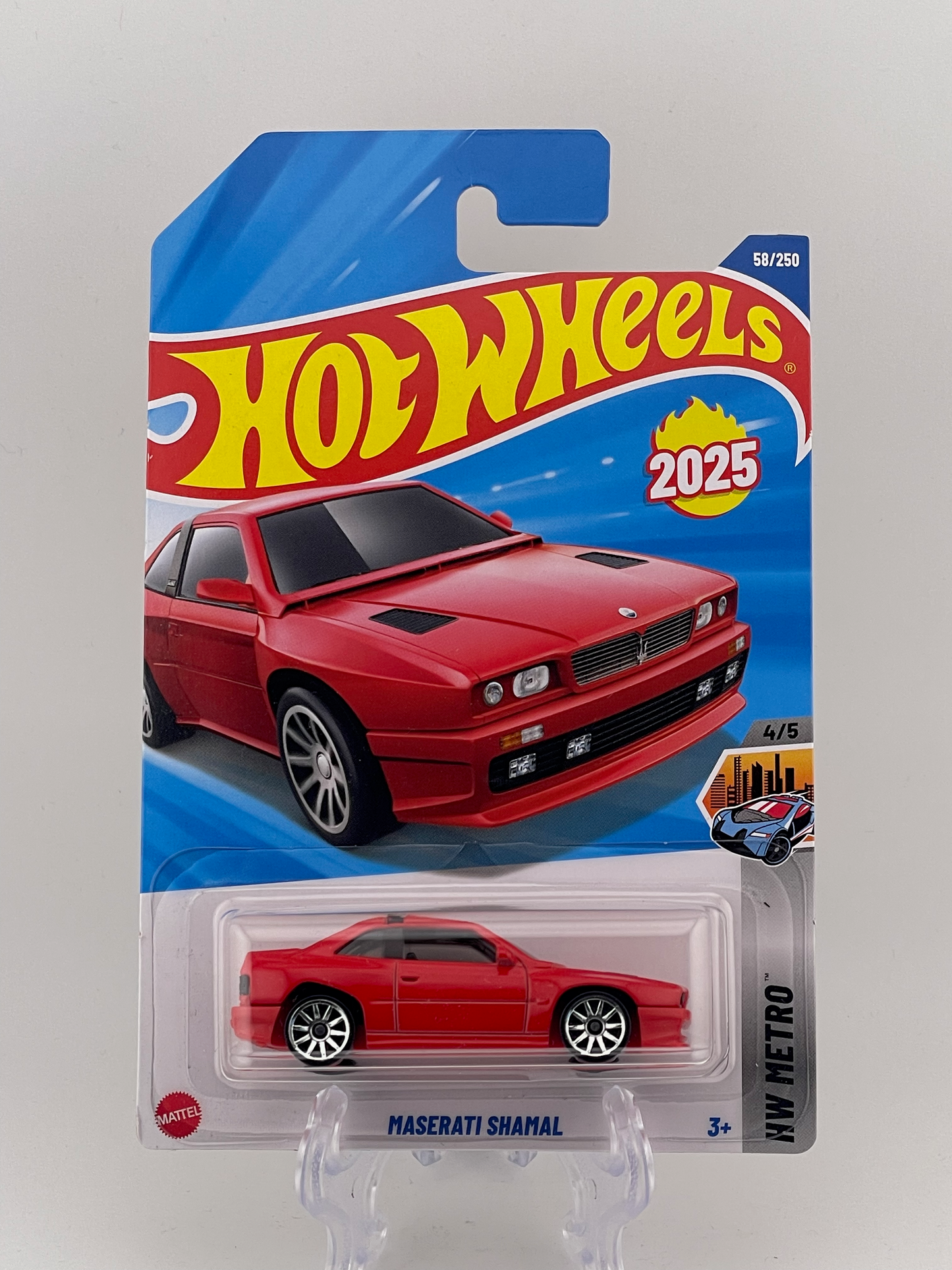 Hot Wheels Mainline Maserati Shamal HW Metro 4/5