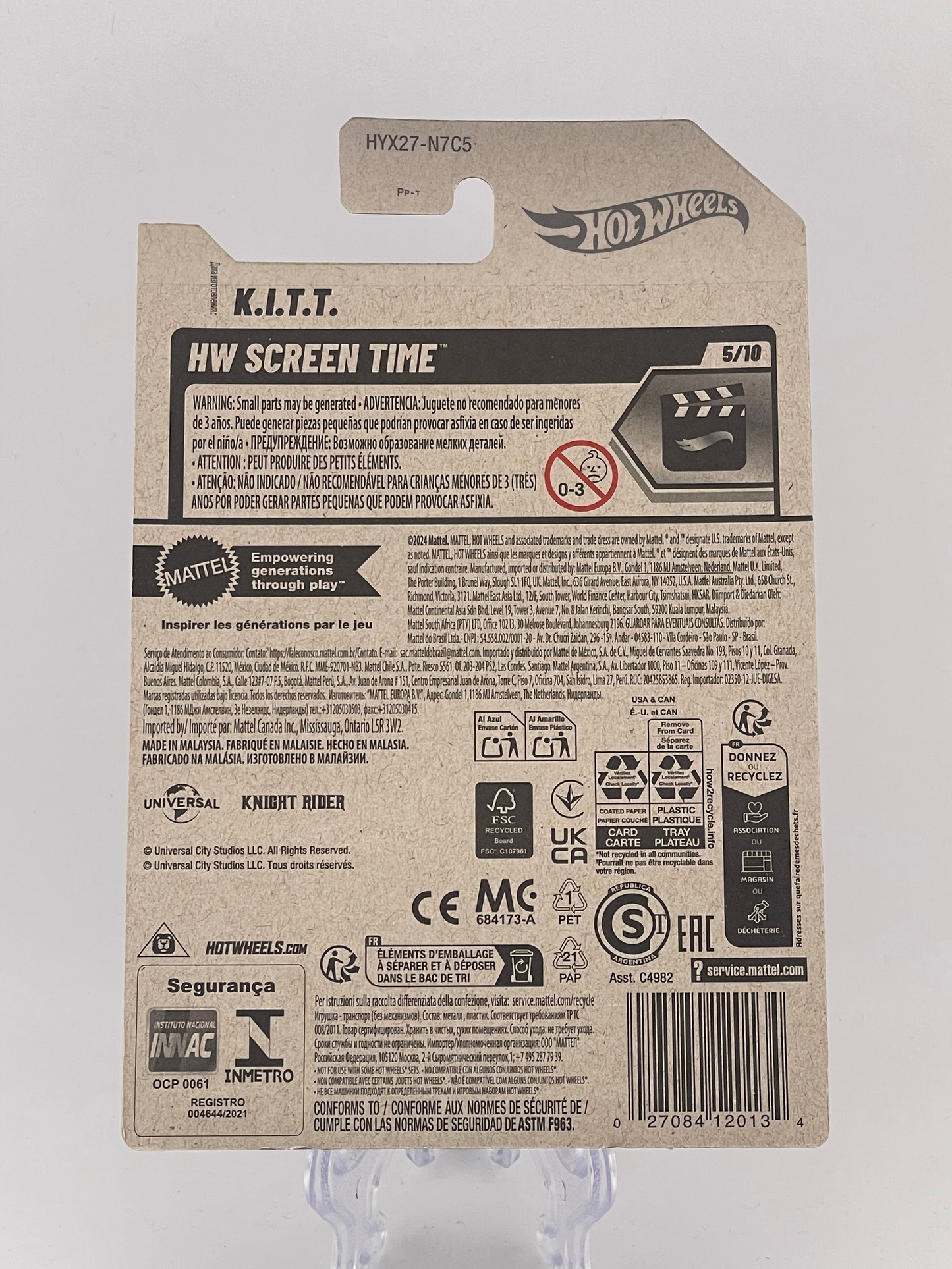 Hot Wheels Mainline K.I.T.T. HW Screen Time 5/10