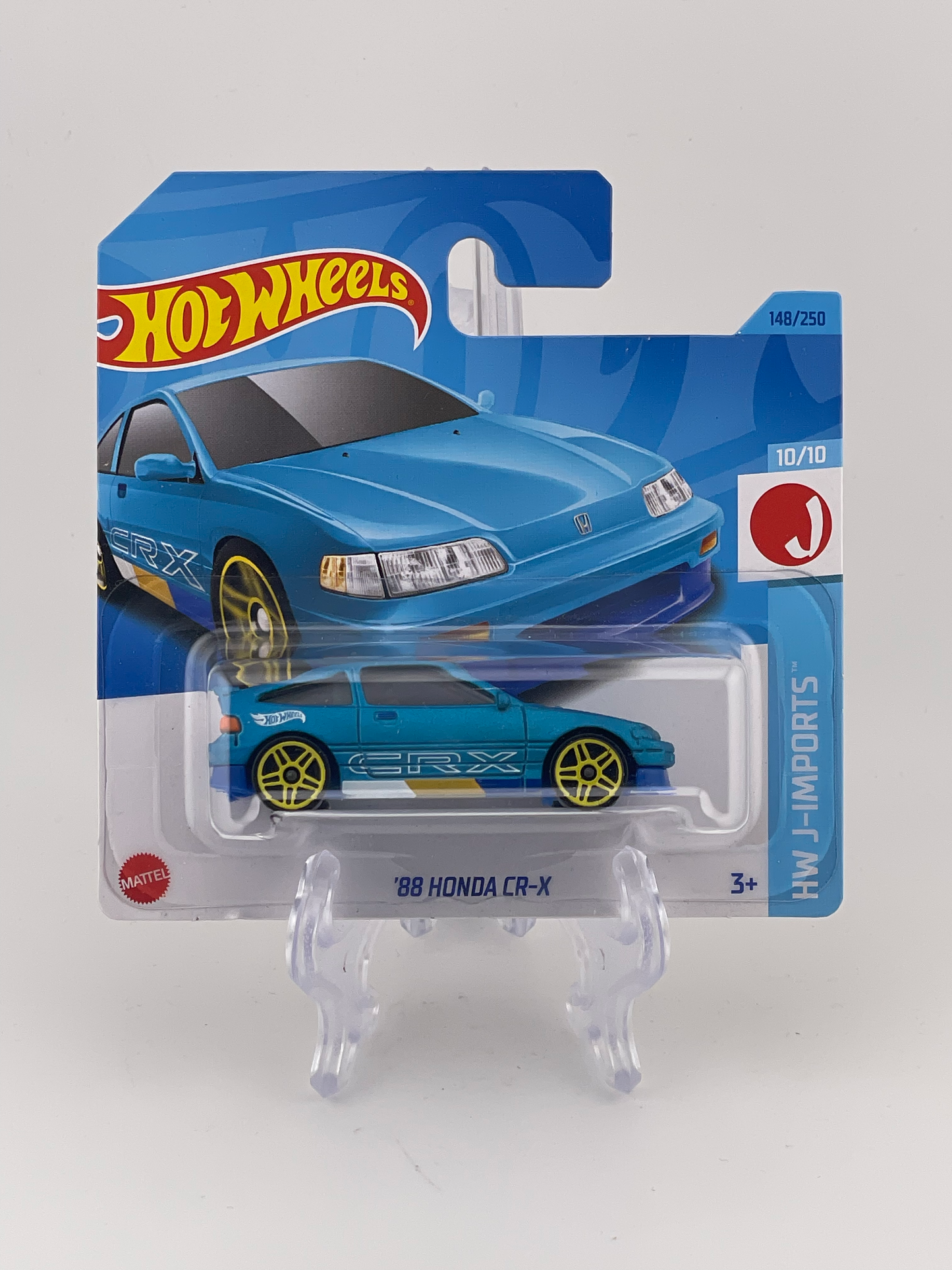 Hot Wheels Mainline '88 Honda CR-X HW J-Imports 10/10 *Short Card*