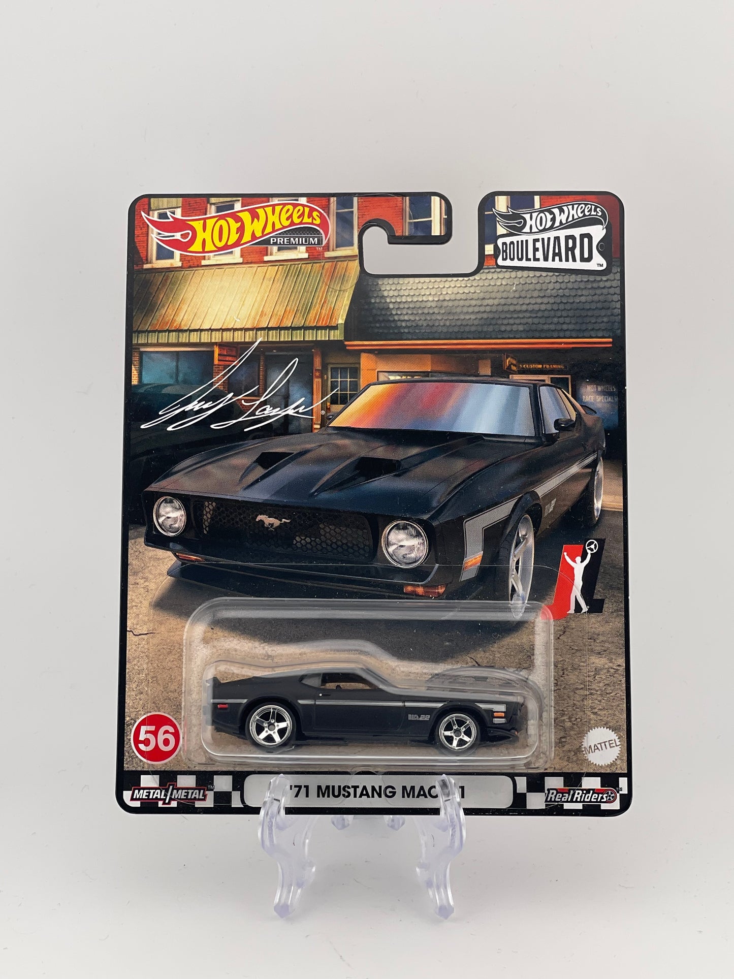 Hot Wheels Premium Boulevard #56 '71 Mustang Mach 1