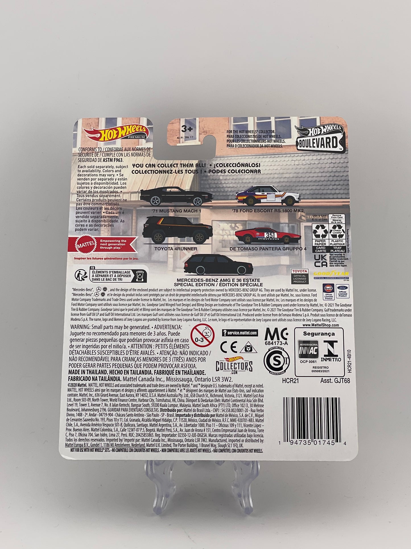 Hot Wheels Premium Boulevard #56 '71 Mustang Mach 1