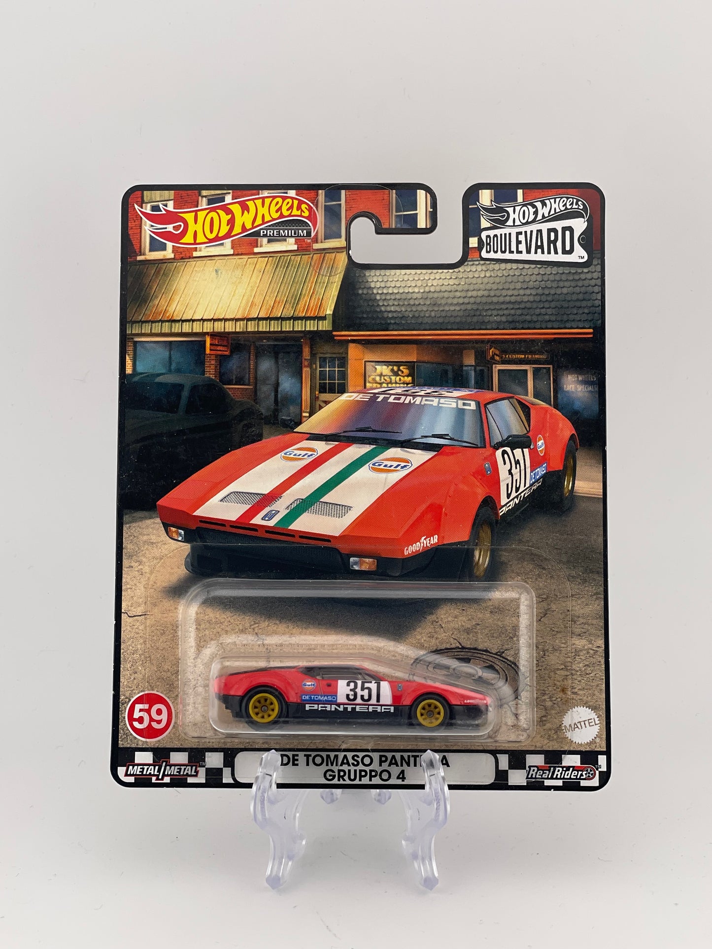 Hot Wheels Premium Boulevard #59 De Tomaso Pantera Gruppo 4