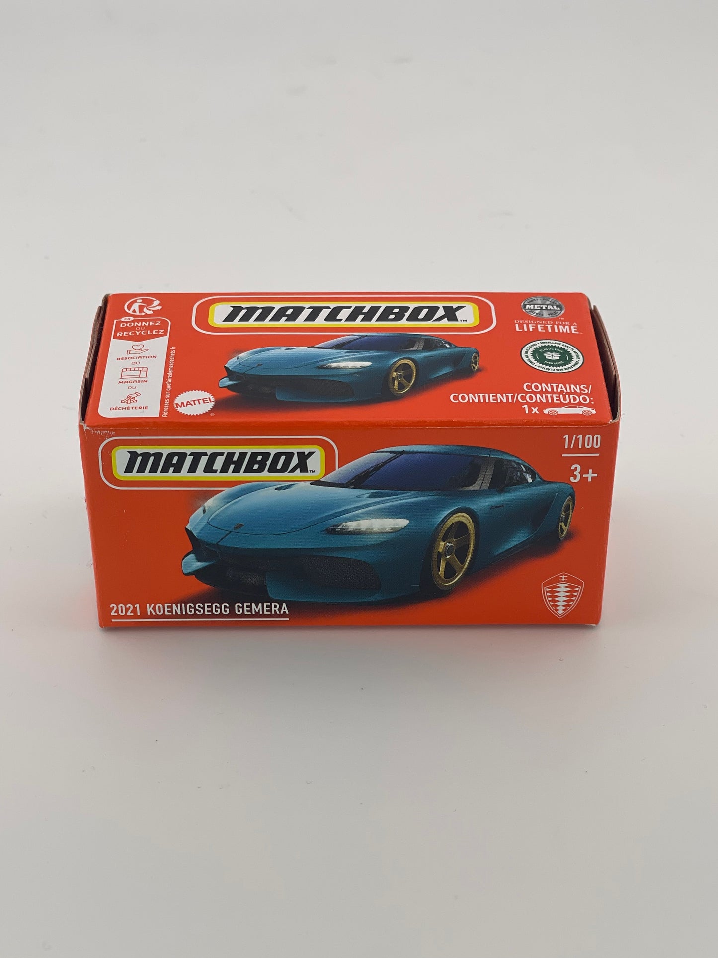 Matchbox Power Grab 2021 Koenigsegg Gemera