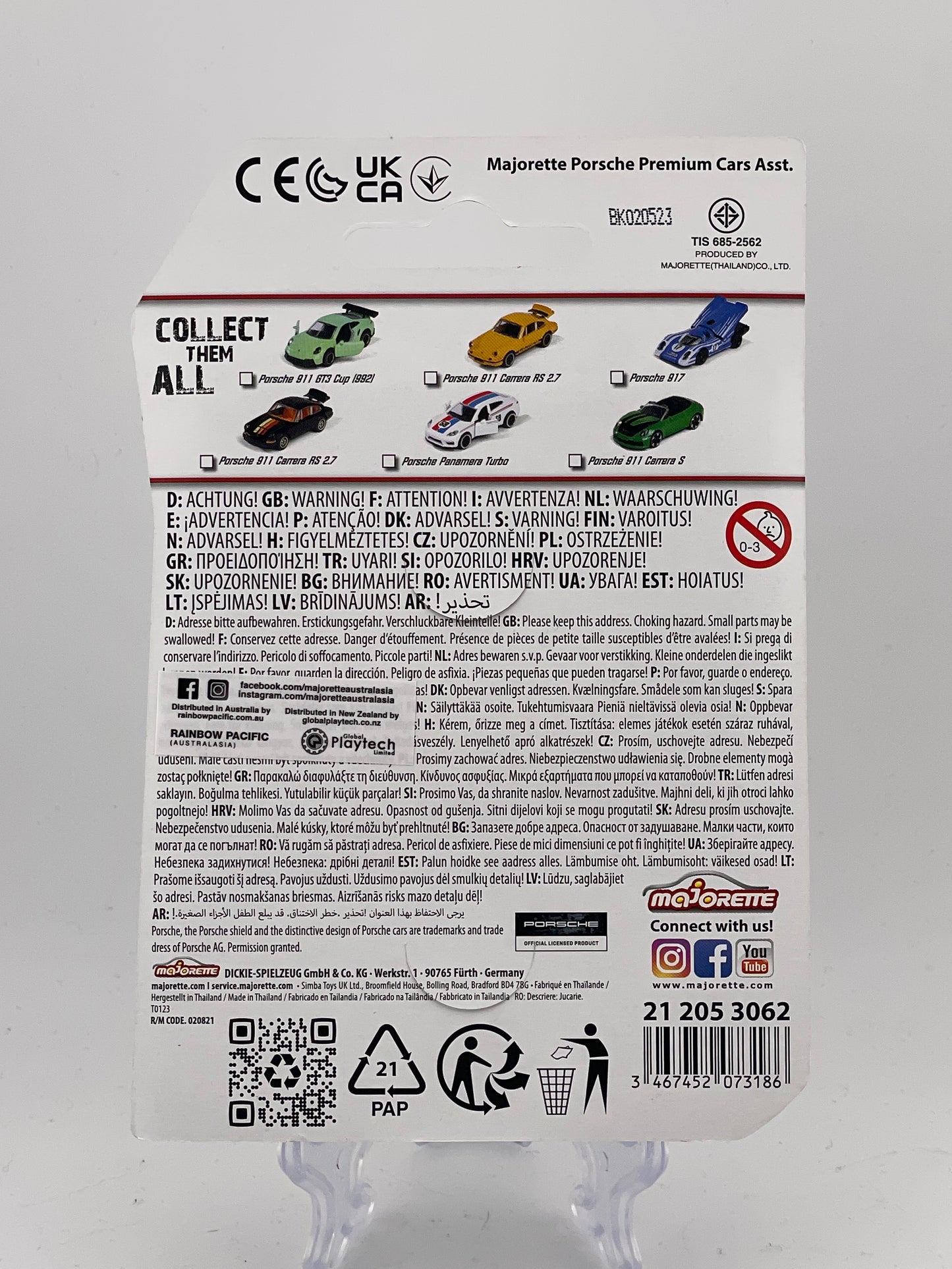 Majorette Porsche Edition Porsche 911 GT3 Cup (992)