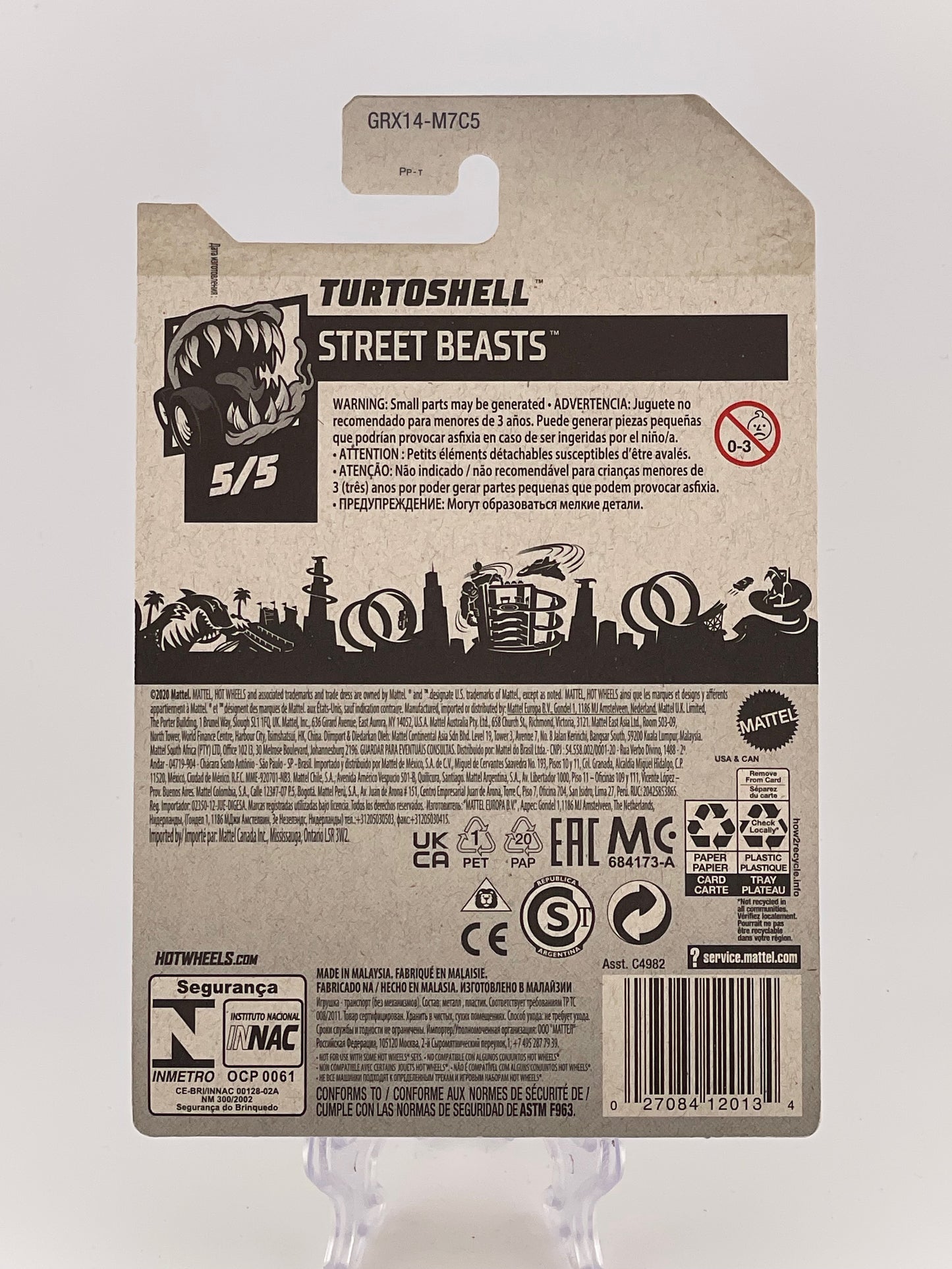 Hot Wheels Mainline Turtoshell Street Beasts 5/5