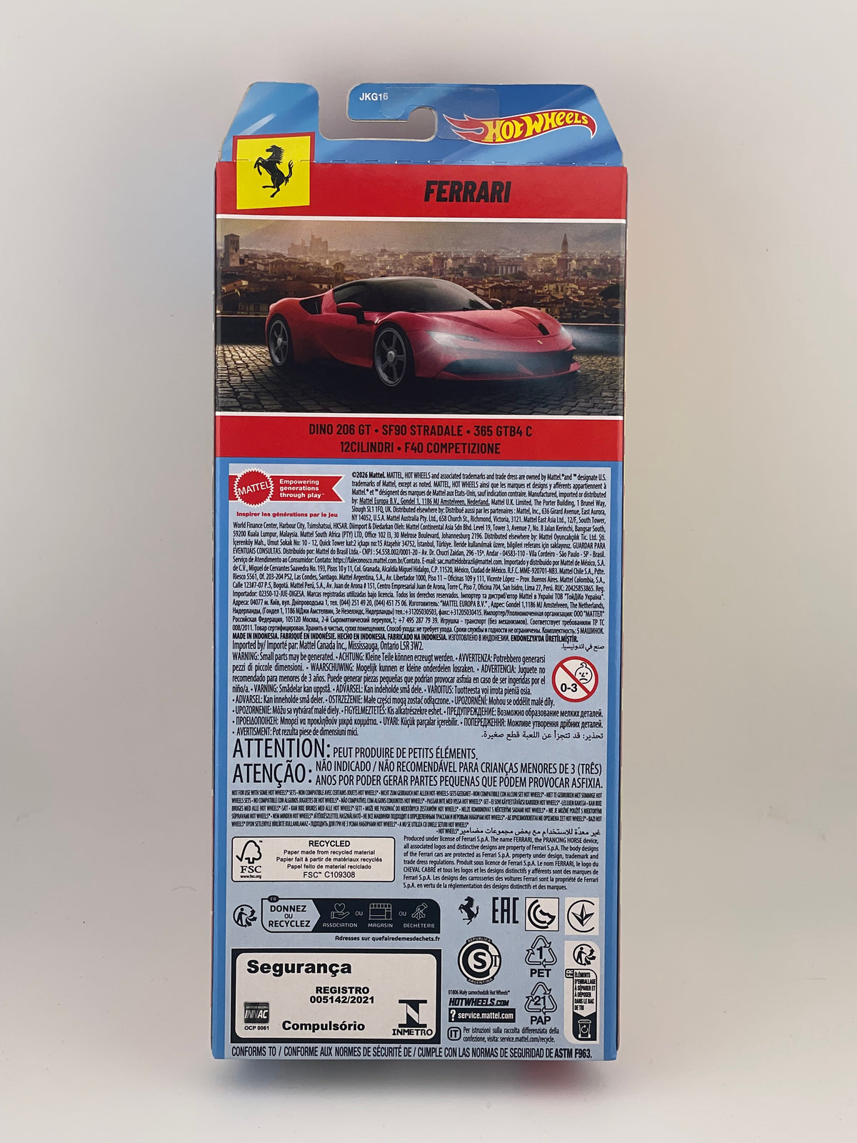 Hot Wheels Ferrari 5 Pack