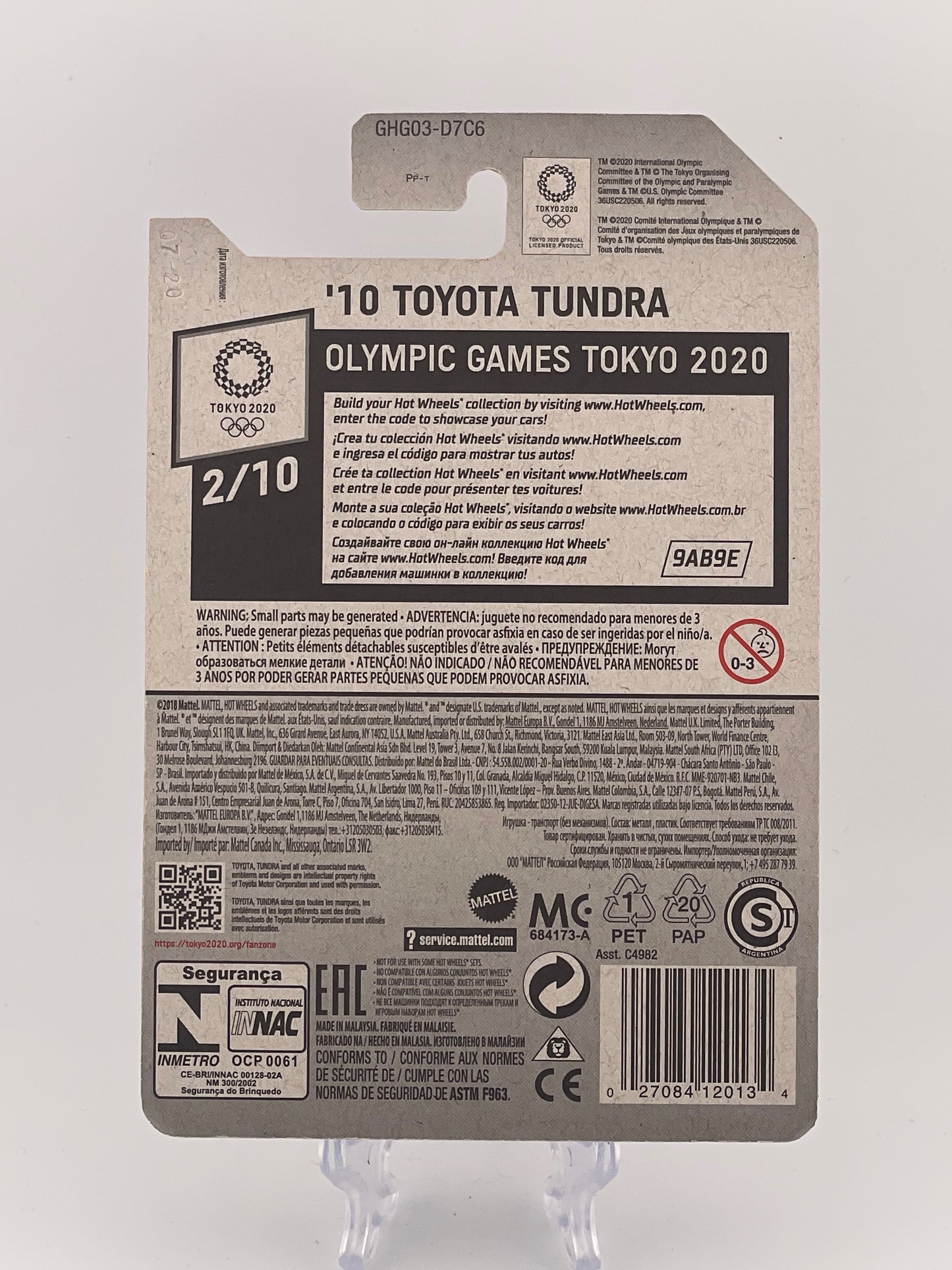 Hot Wheels Mainline '10 Toyota Tundra Olympic Games 2020 2/10