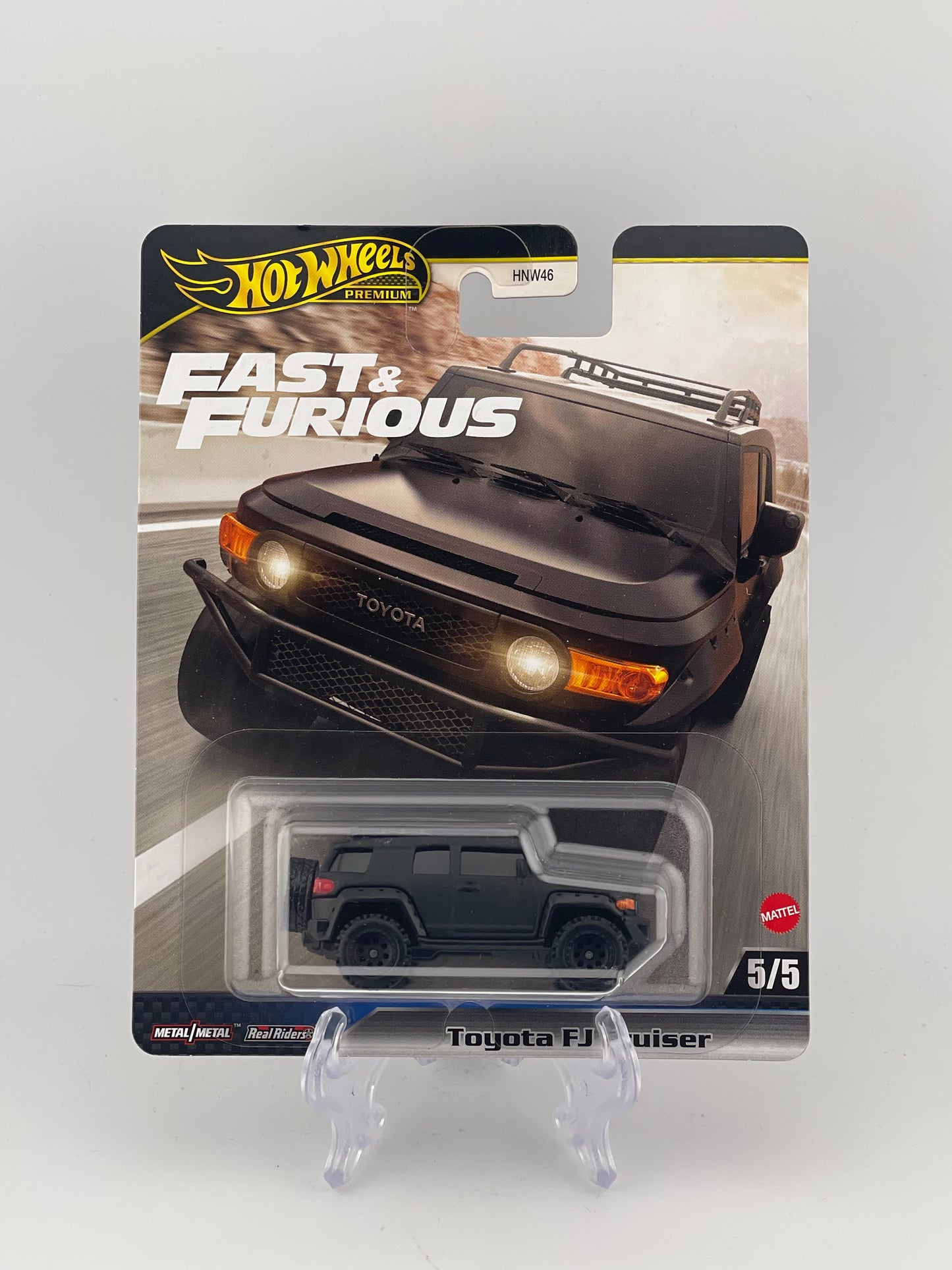 Hot Wheels Premium Fast & Furious 5/5 Toyota FJ Cruiser *International Sticker*