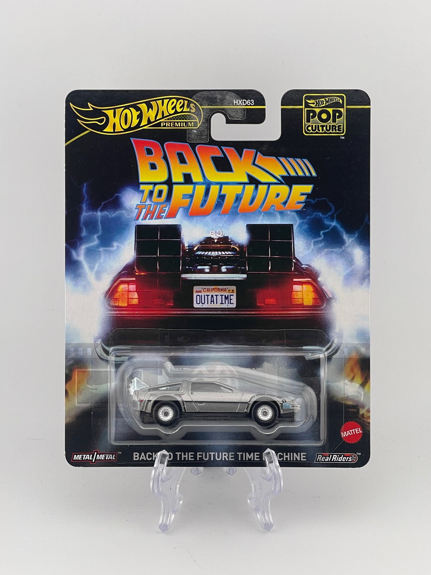 Hot Wheels Premium Pop Culture Back To The Future Time Machine
